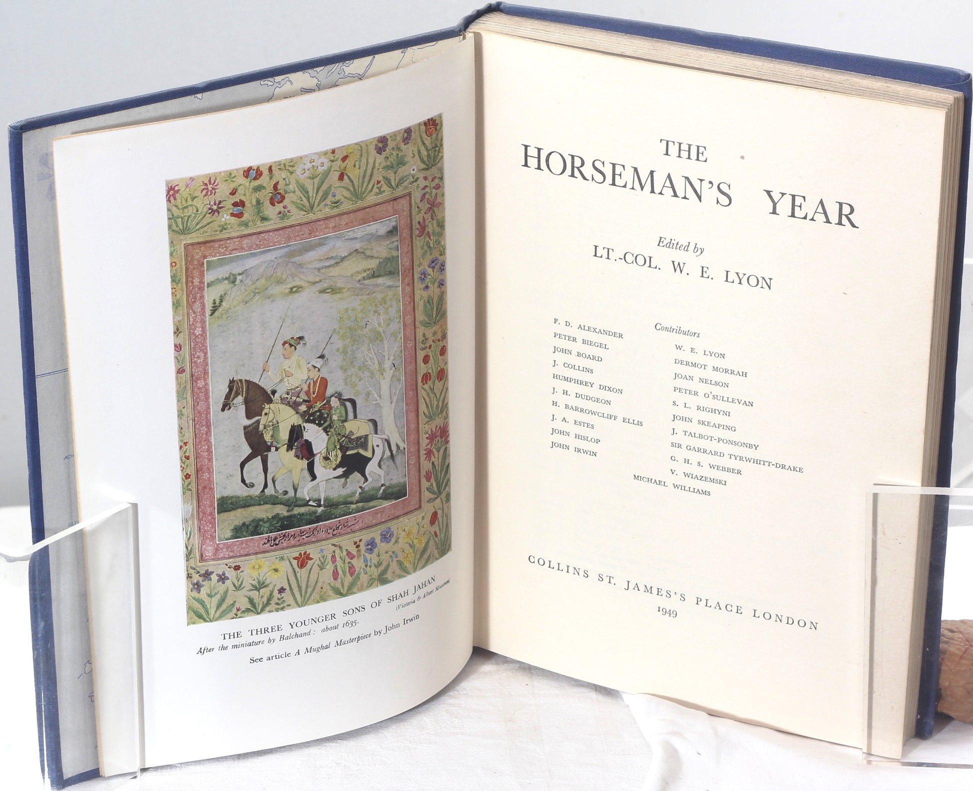 The Horseman's Year 1948-49, Edited by Lt.Col. W.E.Lyon
