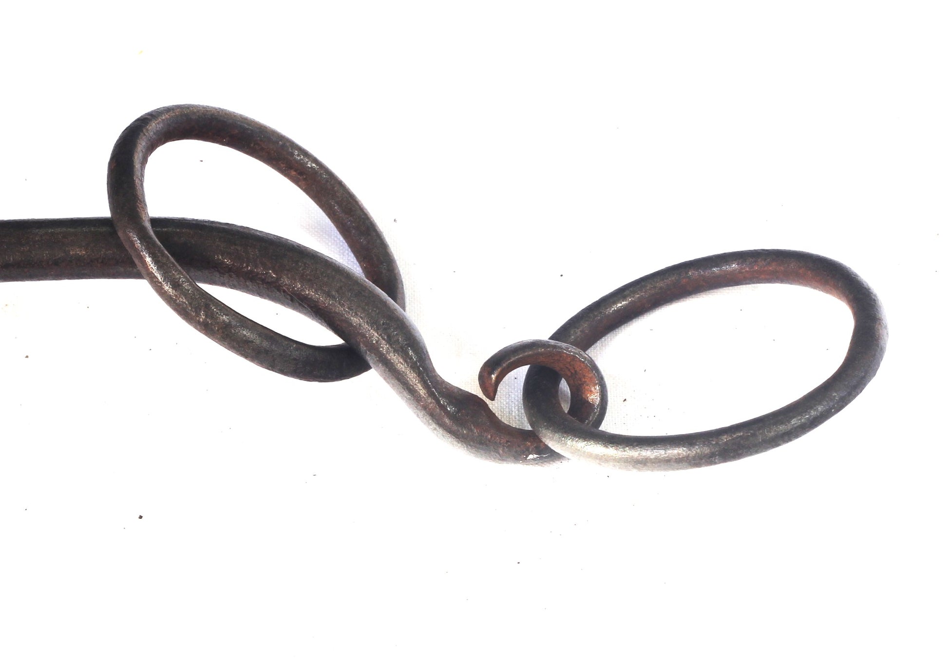 Antique Hand Forged Steel Wilson Snaffle or Overcheck  Bit