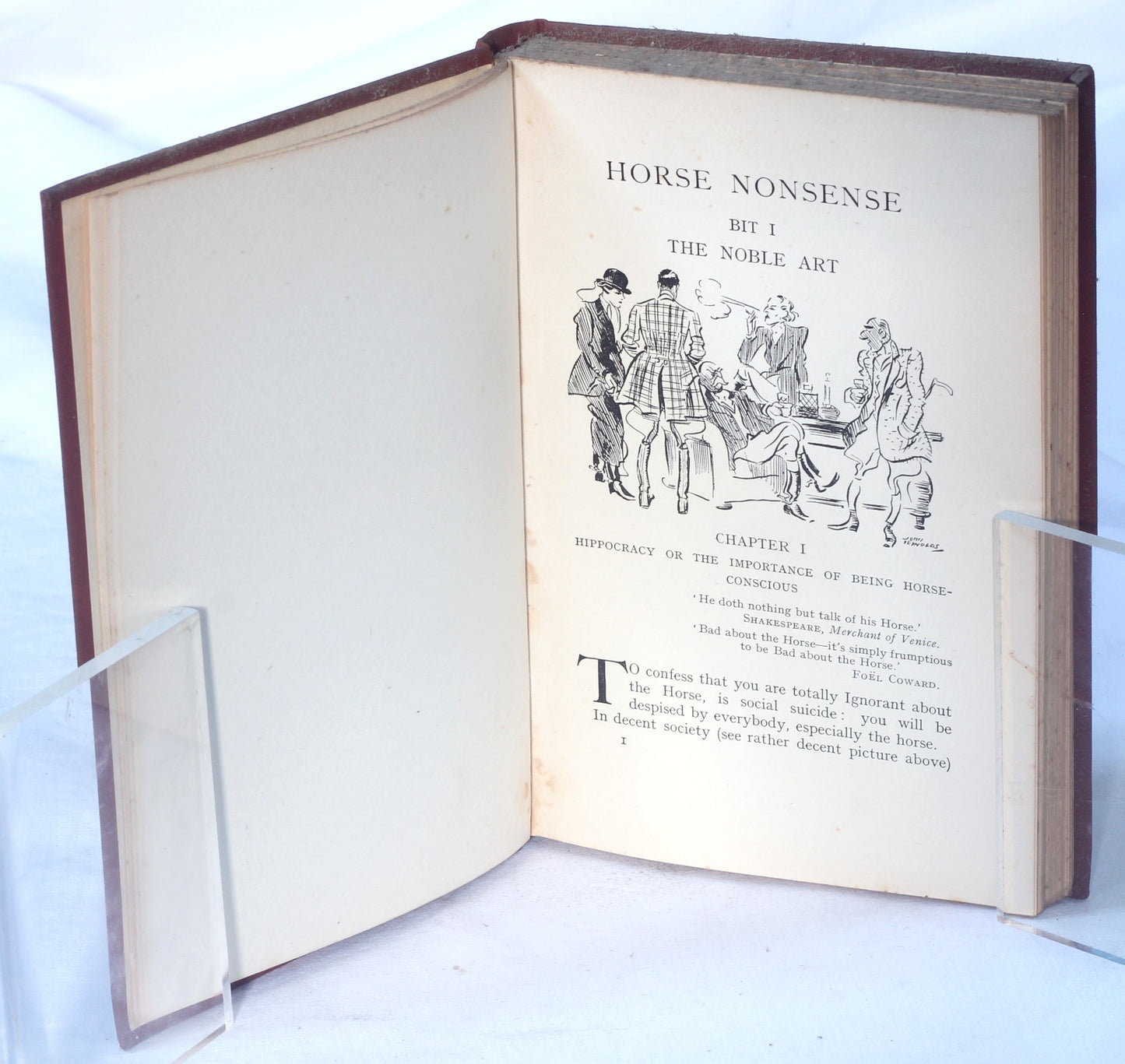 Horse Nonsense by R.J.Yeatman & W.C.Sellar,  Illus. John Reynolds, 1st Ed 1933