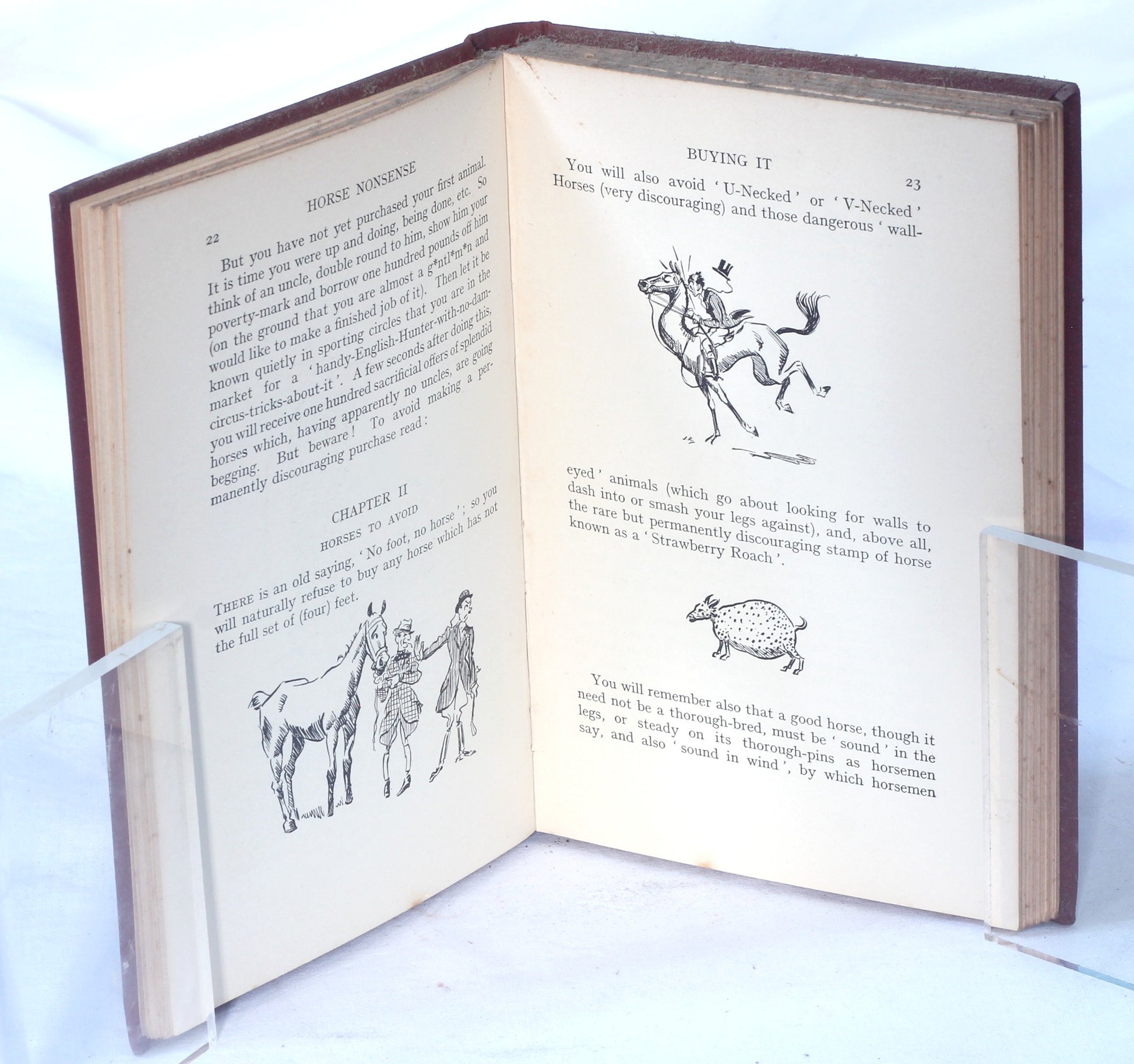 Horse Nonsense by R.J.Yeatman & W.C.Sellar,  Illus. John Reynolds, 1st Ed 1933