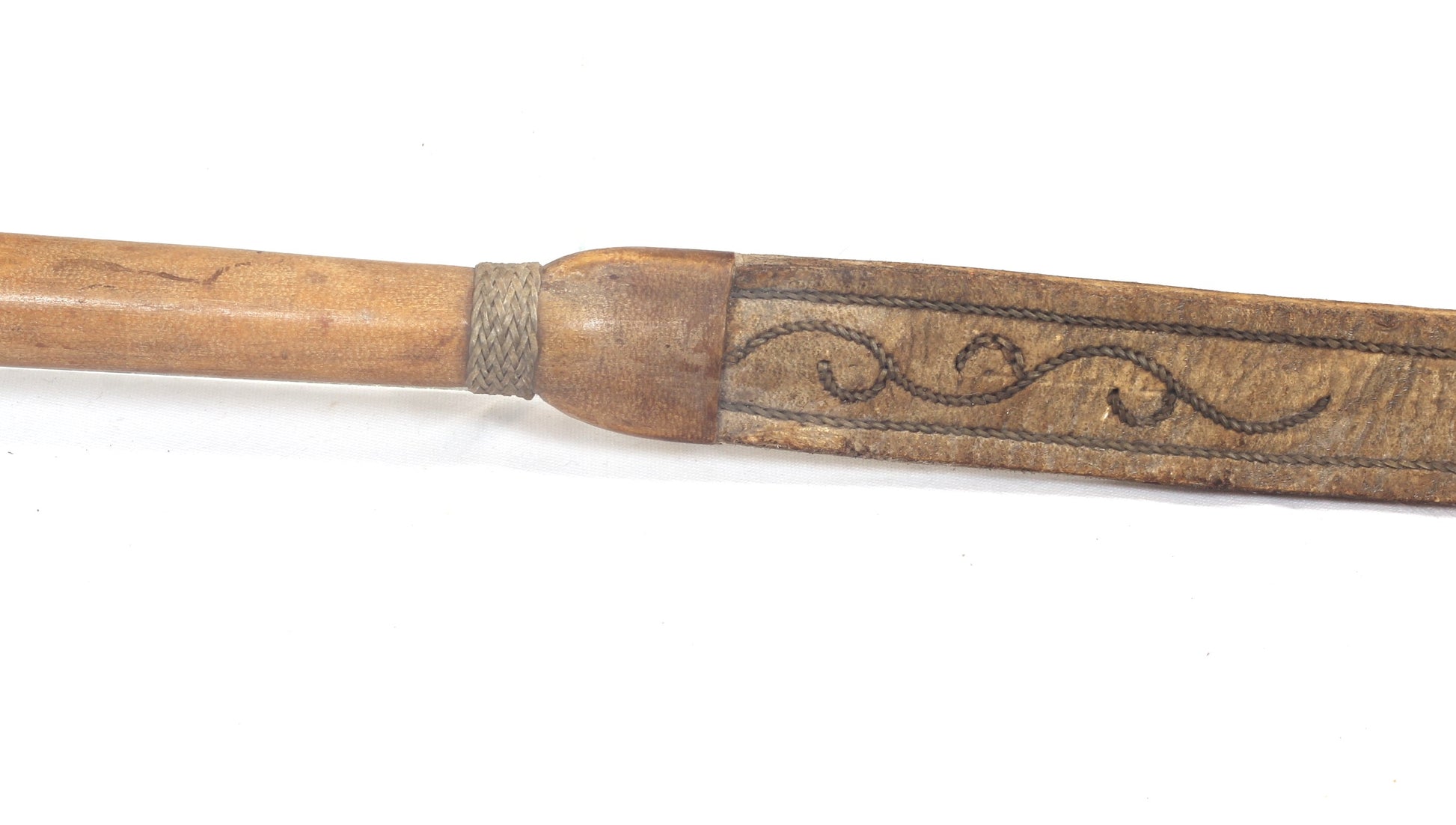 Antique Rebenque or Gaucho Whip by Jose Gallo