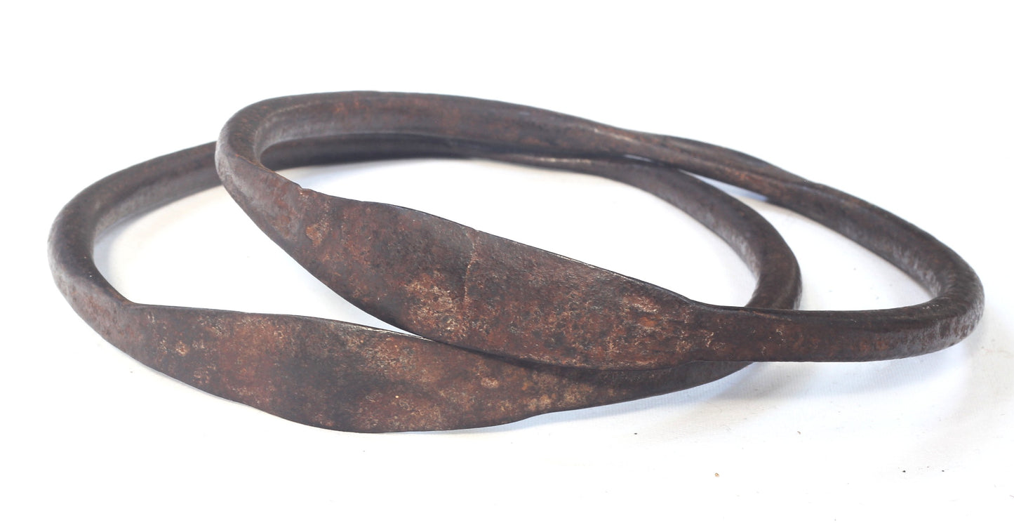 Pair of Round South American Stirrups