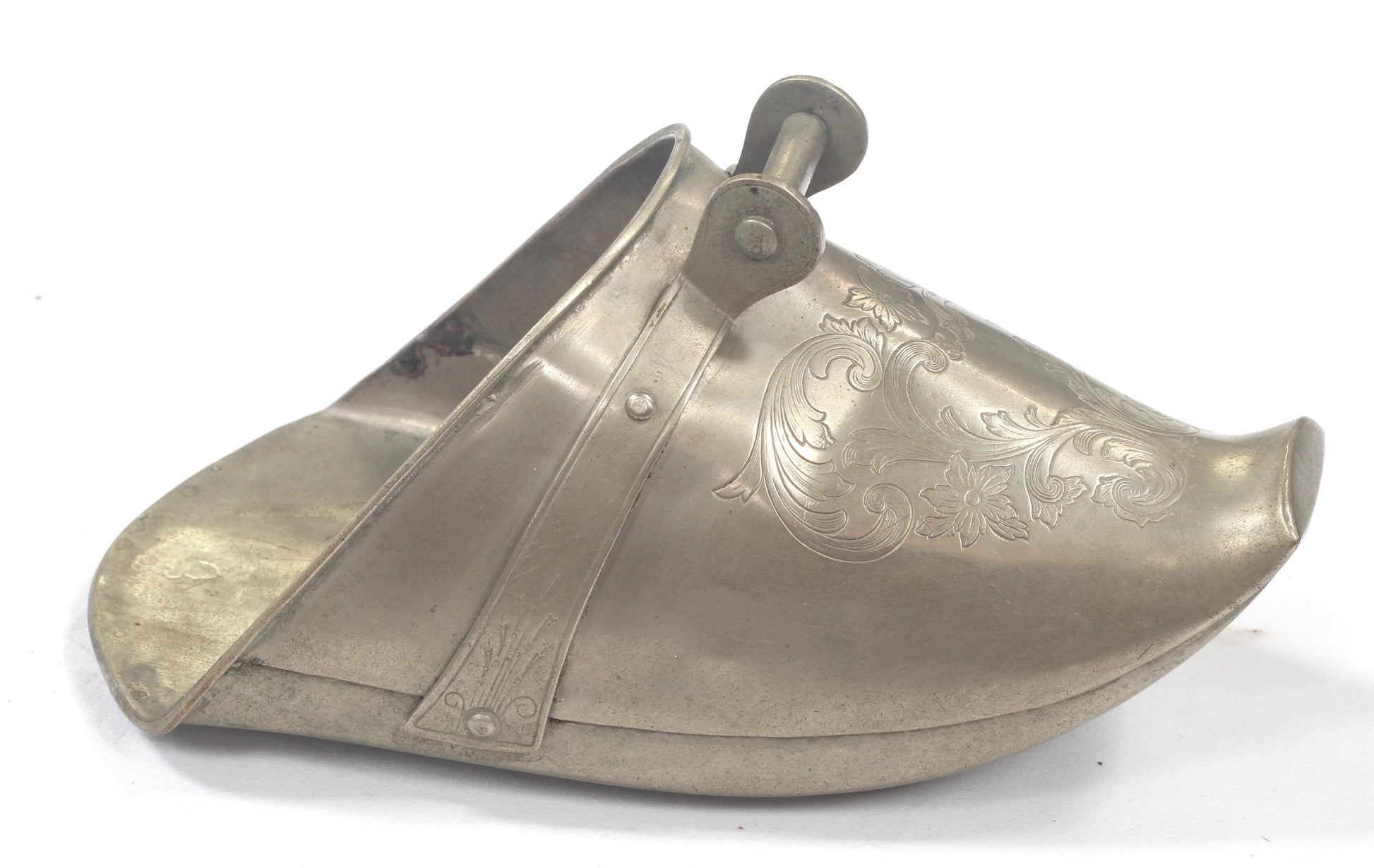 Pair of Small "Conquistador" Stirrups  by Eberle