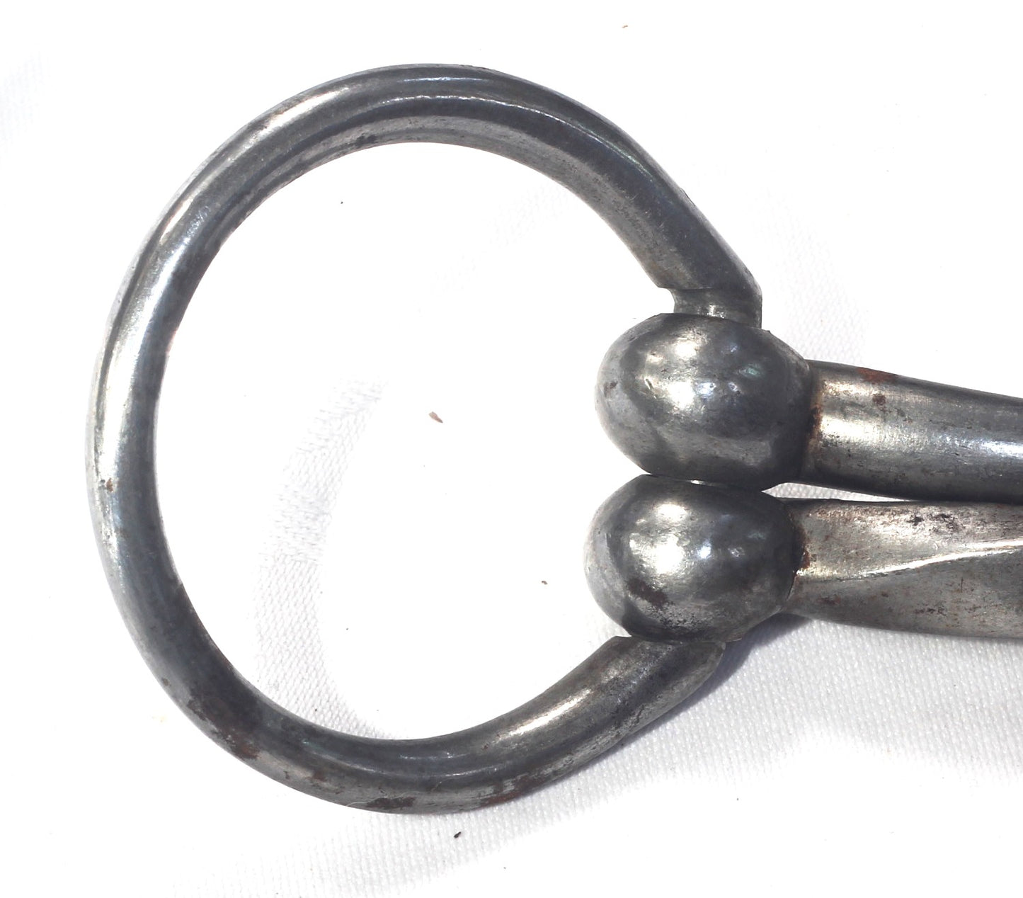 Antique Snaffle or Overcheck Bit with a W or Y mouth