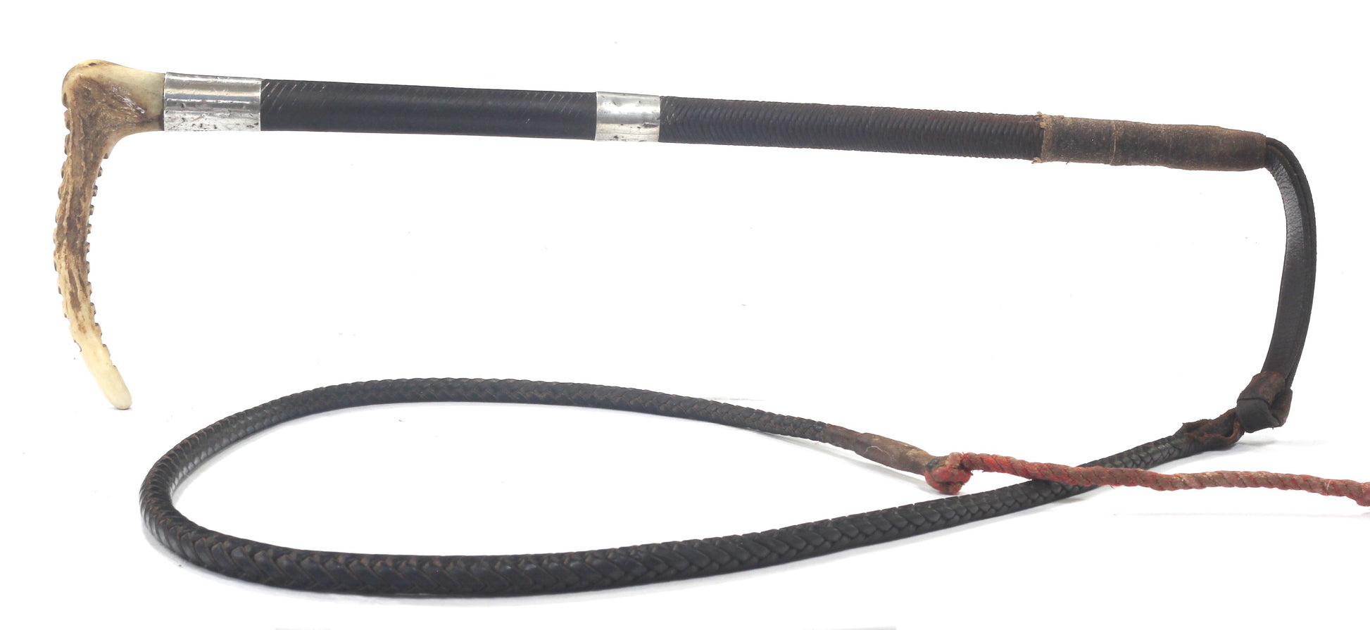 1927 Gent's Leather Hunting Whip