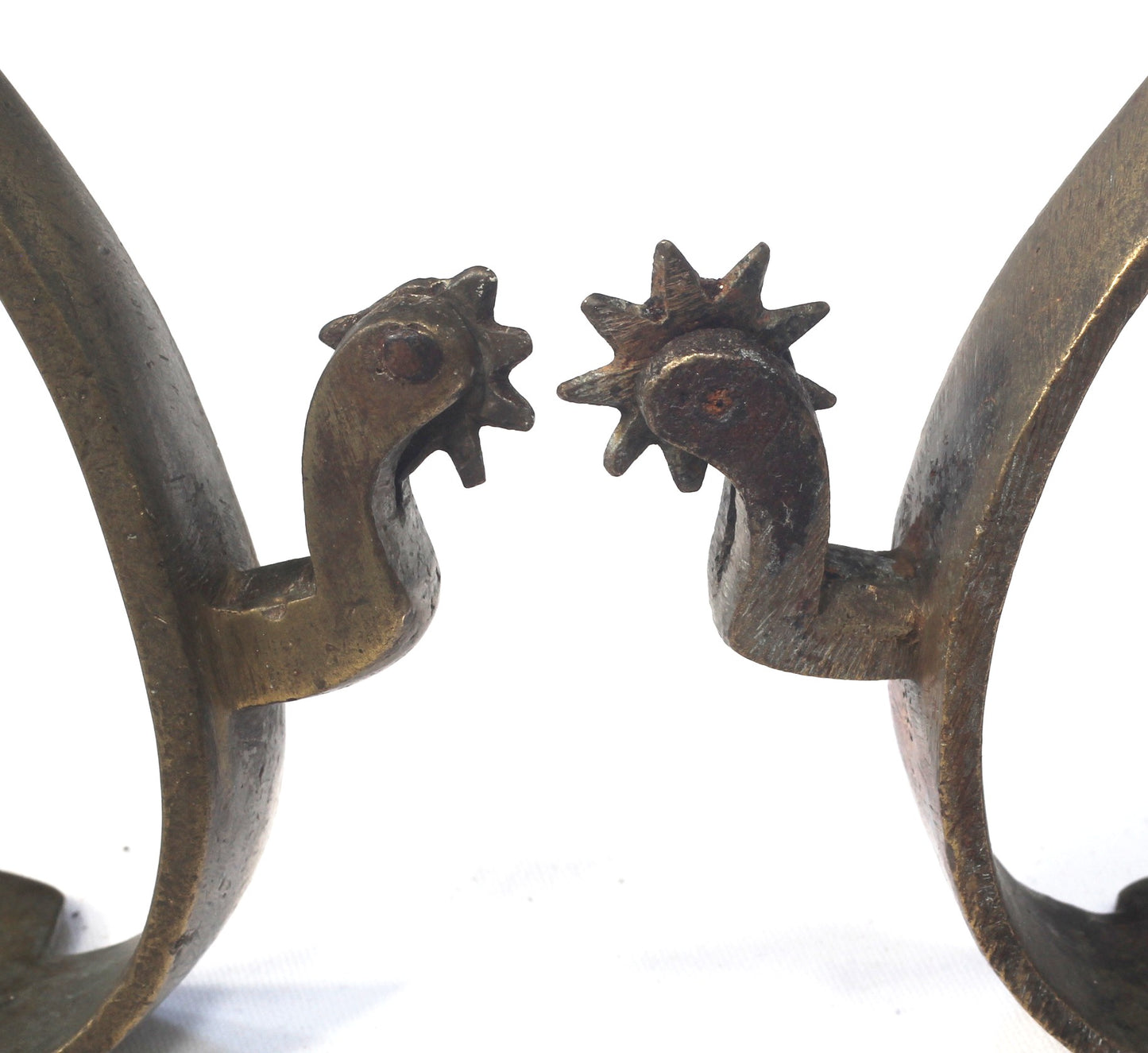 A Pair of Balkan or Greek Stirrups with Spurs