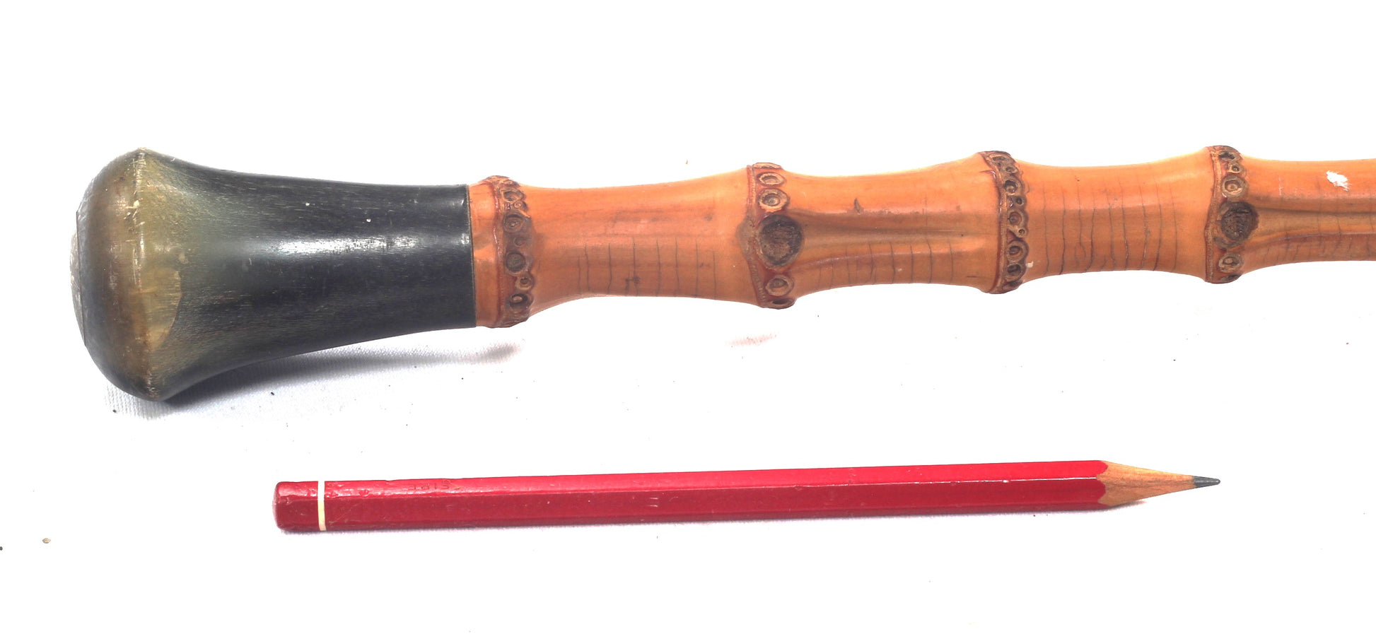 Whangee Cane Riding Whip or Crop with Horn Cap