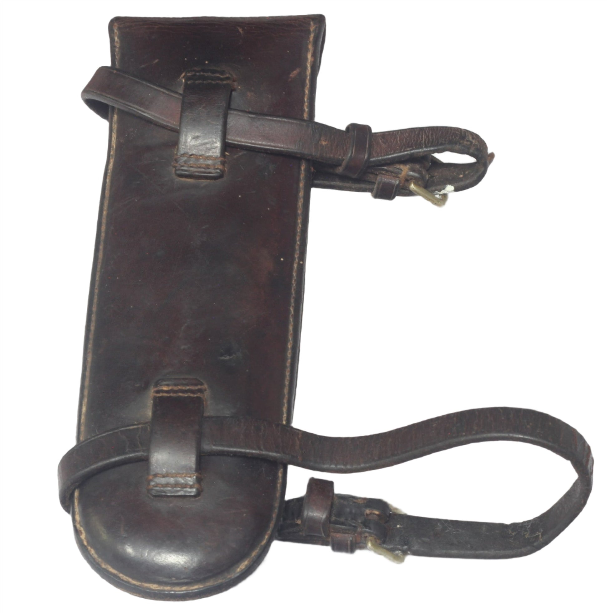 Vintage Wire Cutters in Leather Saddle Case