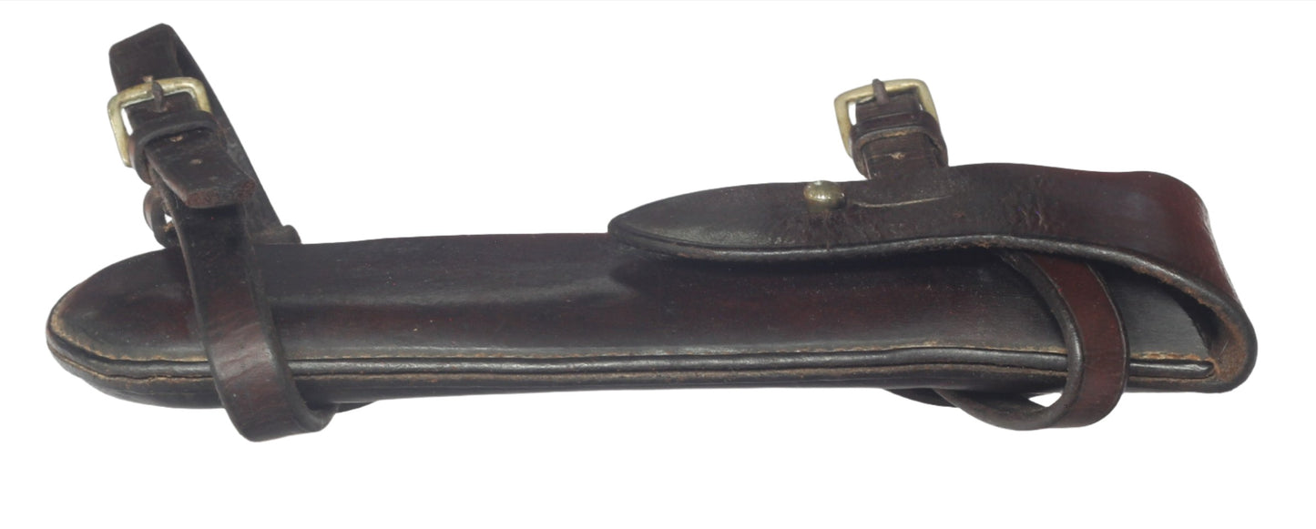 Vintage Wire Cutters in Leather Saddle Case