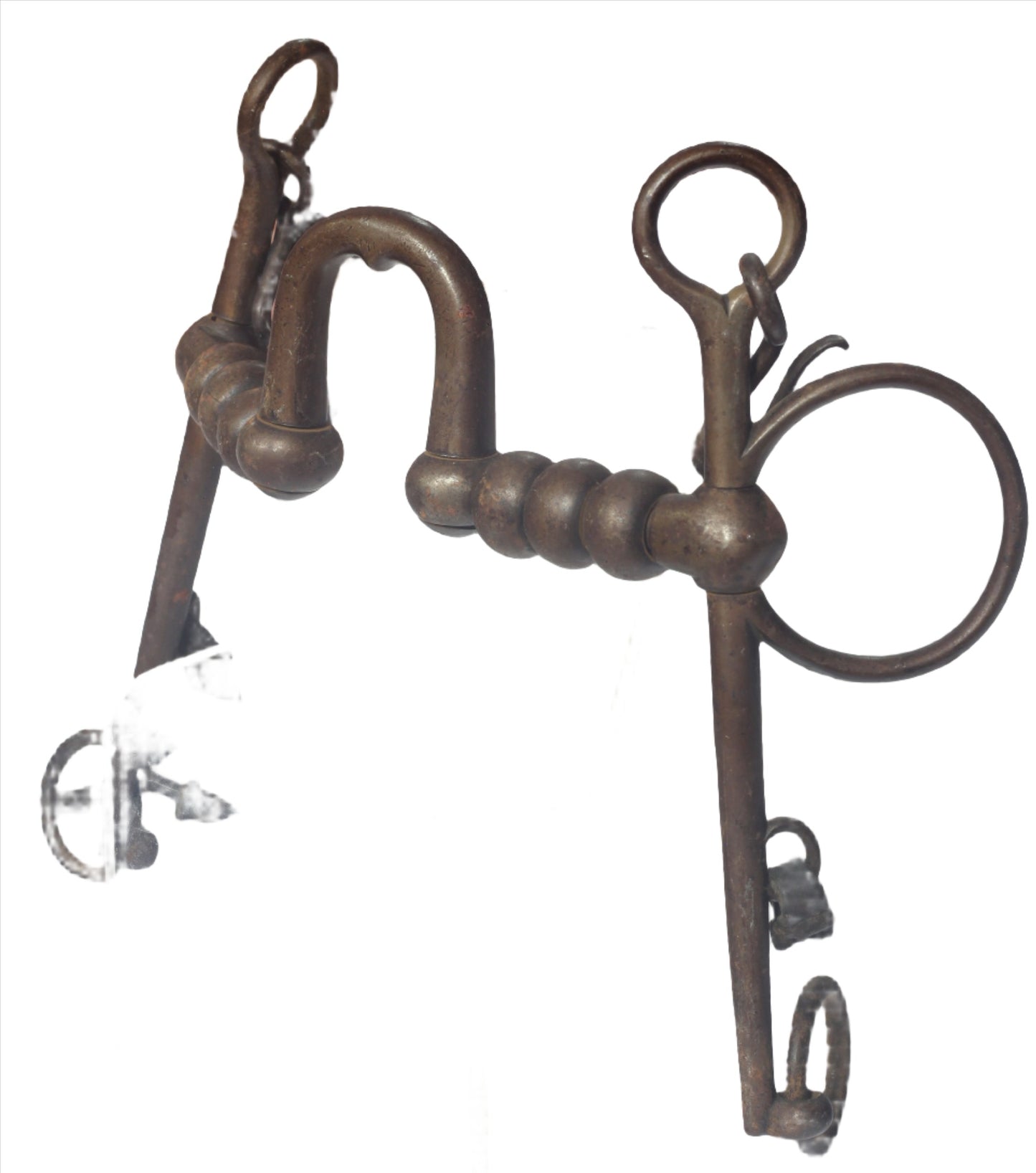 An Antique Hanoverian Pelham Horse Bit 