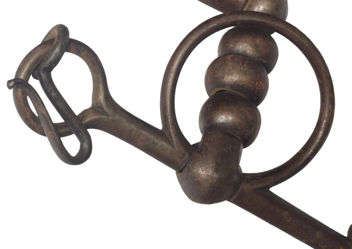 An Antique Hanoverian Pelham Horse Bit 