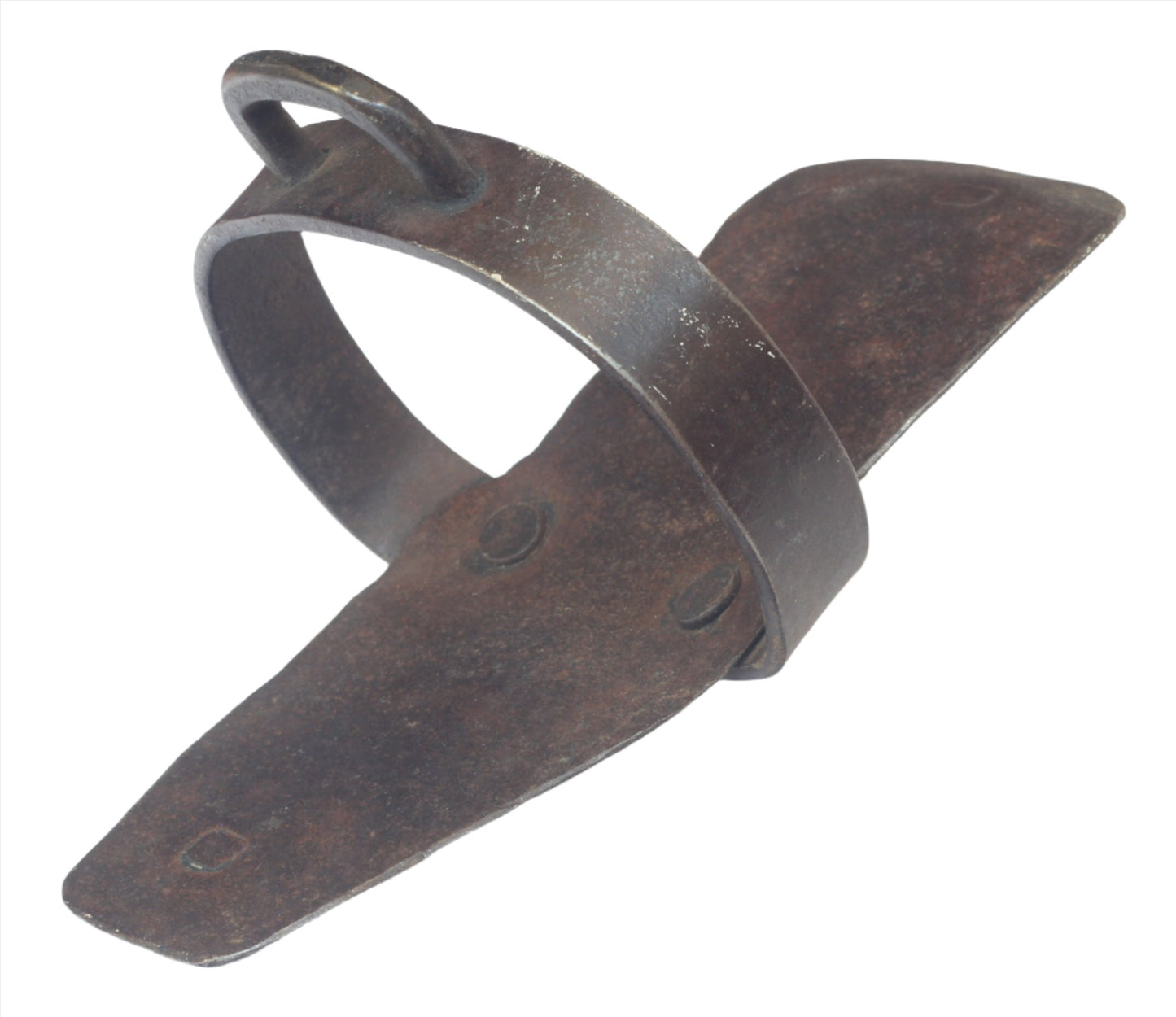 Antique Steel Sidesaddle Slipper Stirrup