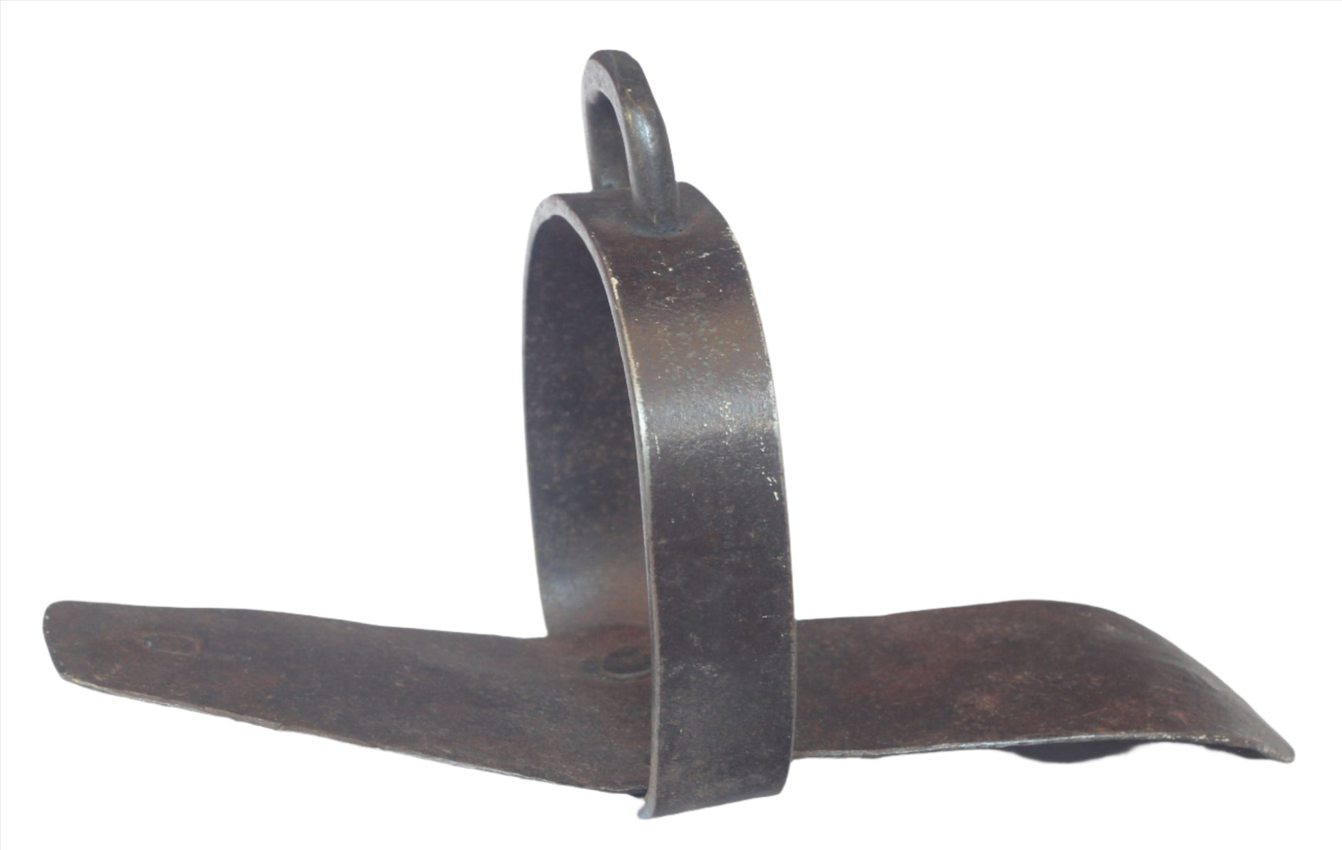 Antique Steel Sidesaddle Slipper Stirrup