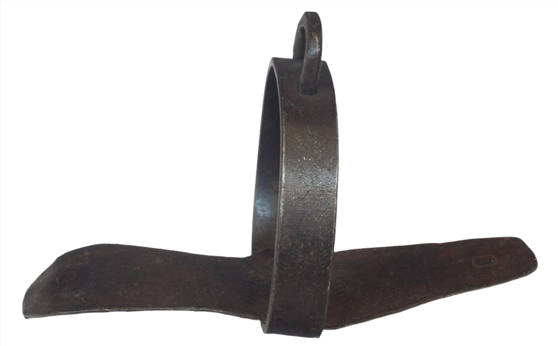 Antique Steel Sidesaddle Slipper Stirrup