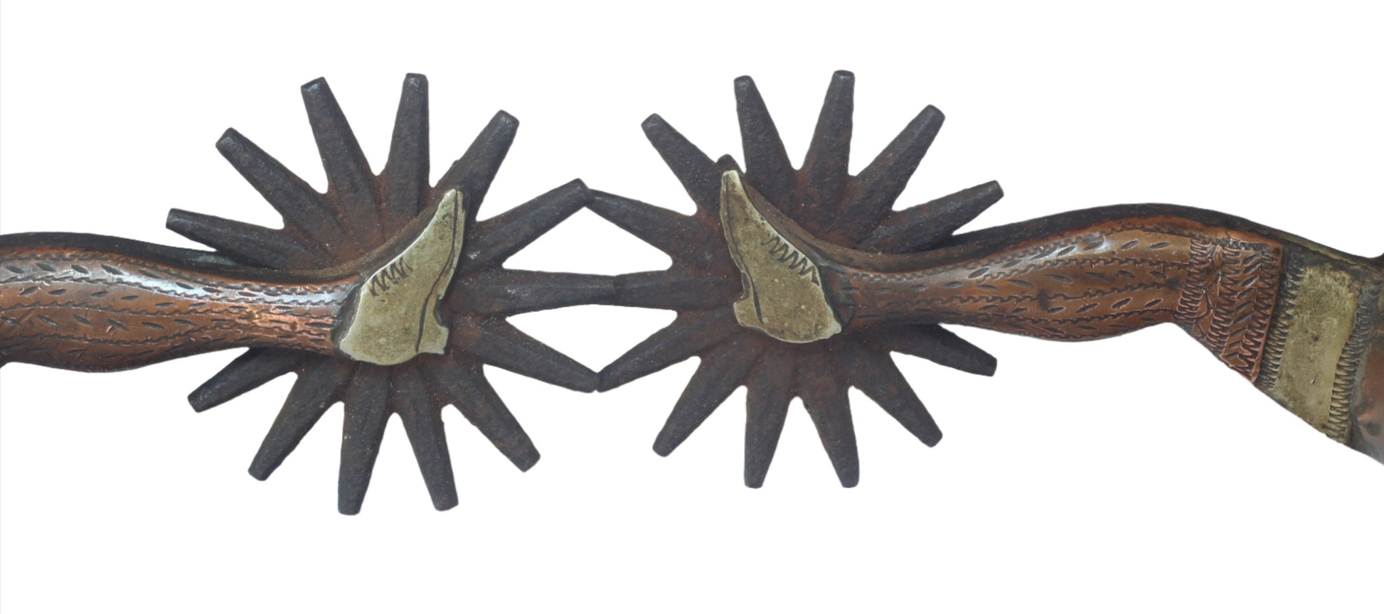 A Pair of Gal Leg Cowboy Spurs