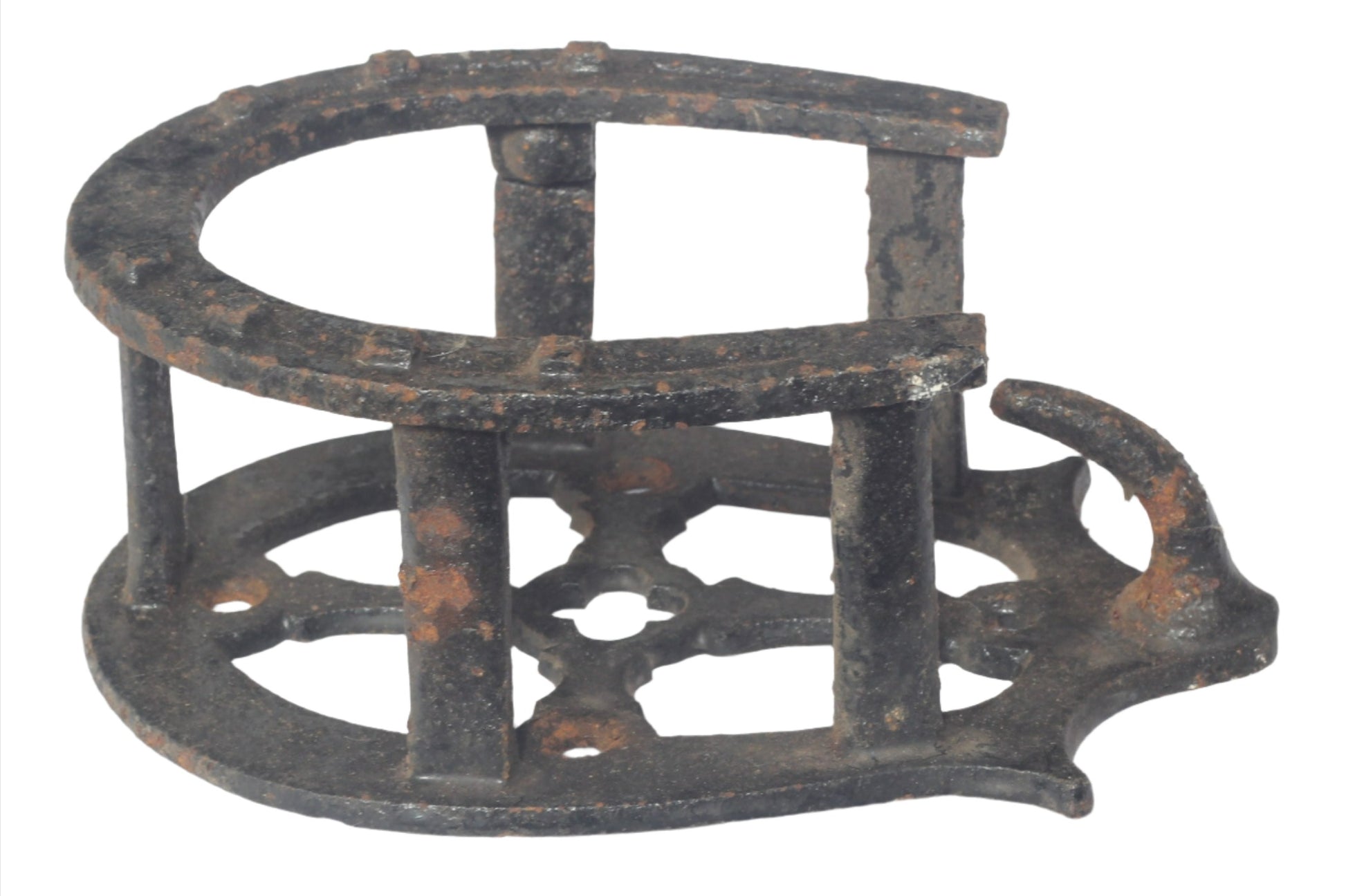 Three Antique K & Co Horseshoe Bridle Racks / Hangers