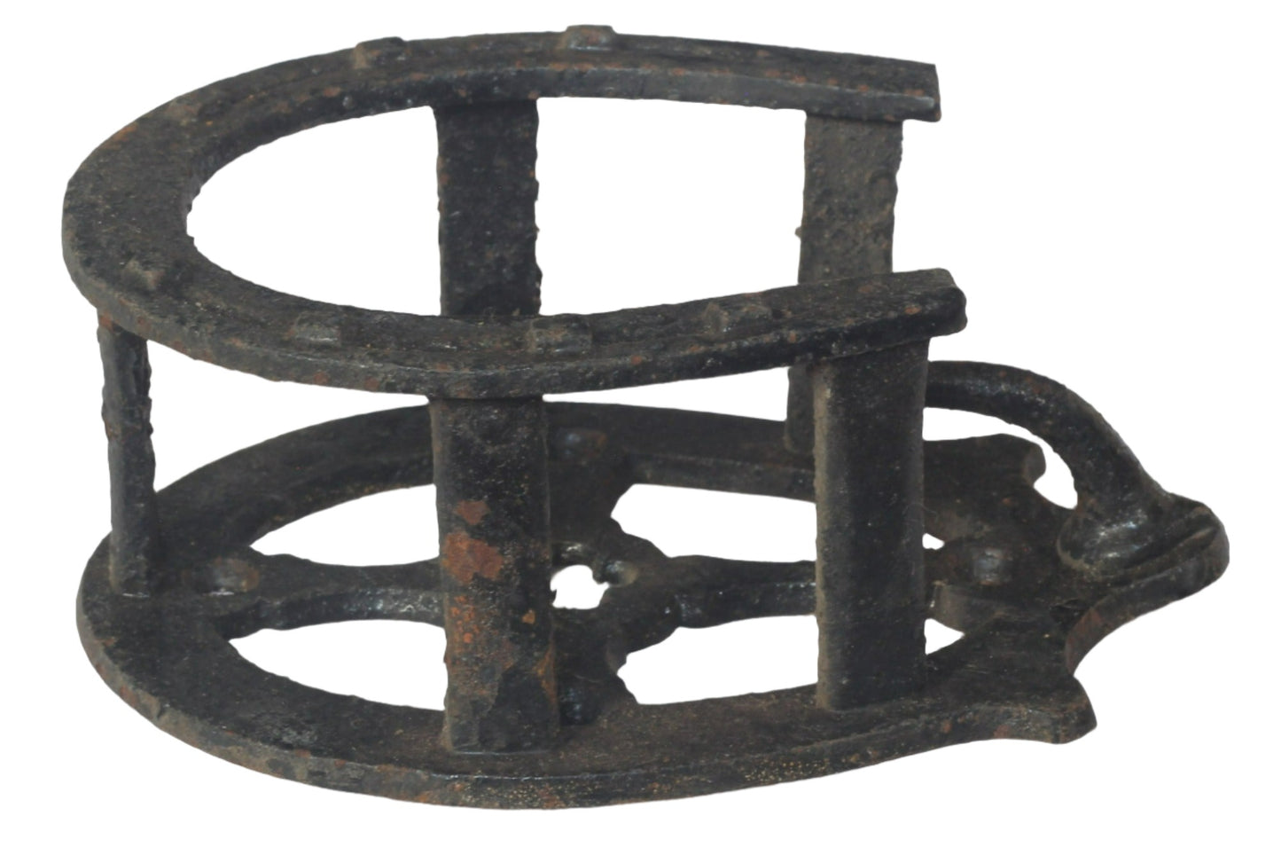 Three Antique K & Co Horseshoe Bridle Racks / Hangers