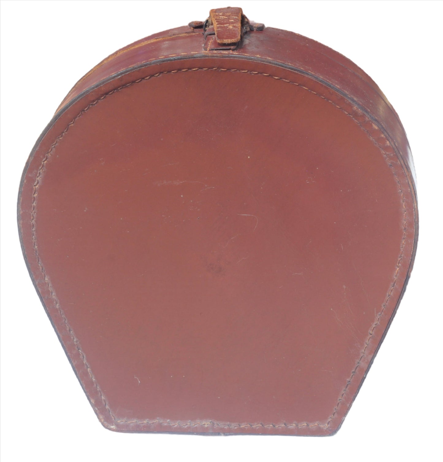 Vintage  Leather Horseshoe Collar Box