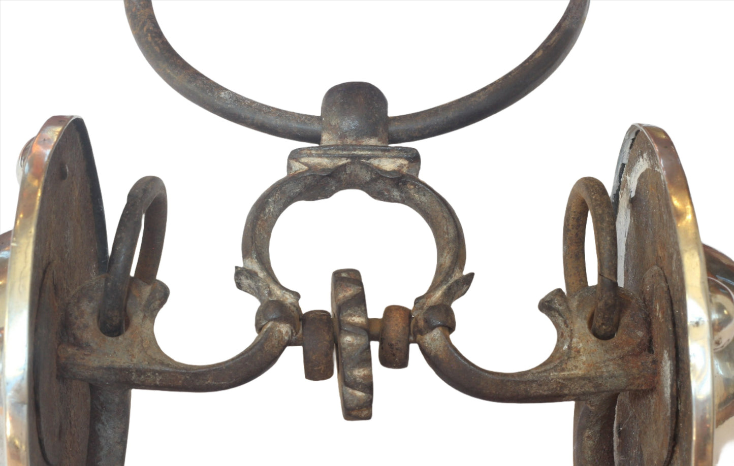 A Silver Decorated Gaucho Ring Bit