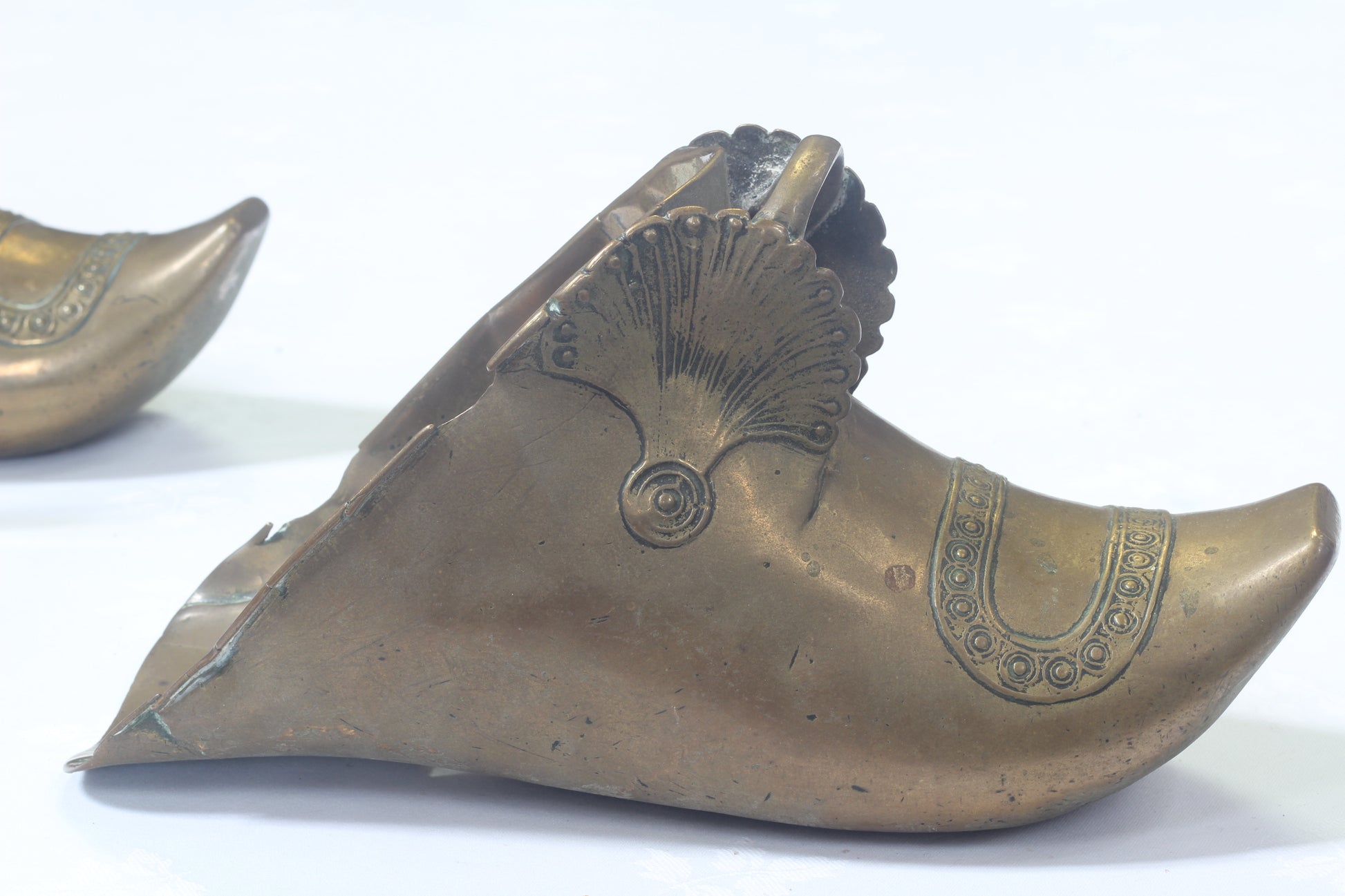 A Pair of Antique "Conquistador" Stirrups from Columbia