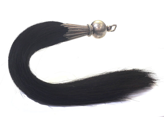 A Black Throat Plume or Beard for a Rifle Brigade Officer's Horse