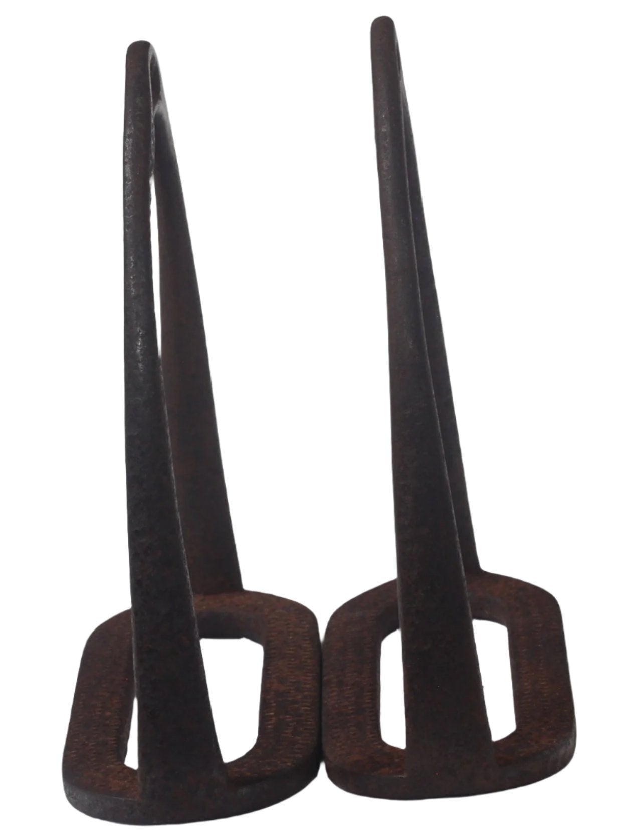 A Pair of WW1 Steel Military Stirrups