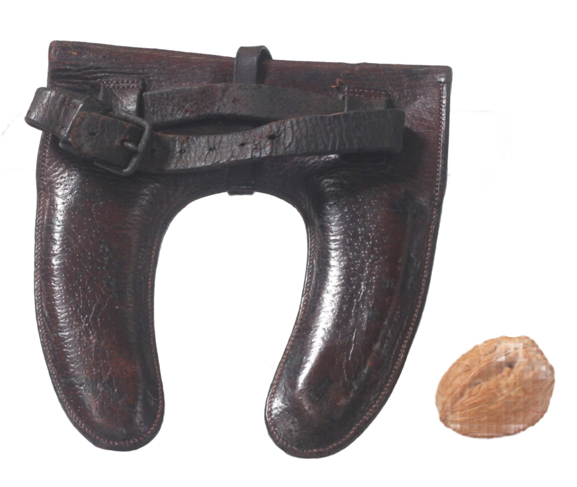 Victorian British Military Spare Horseshoe Case