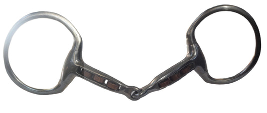 A Magennis Eggbutt Snaffle with Copper Rollers