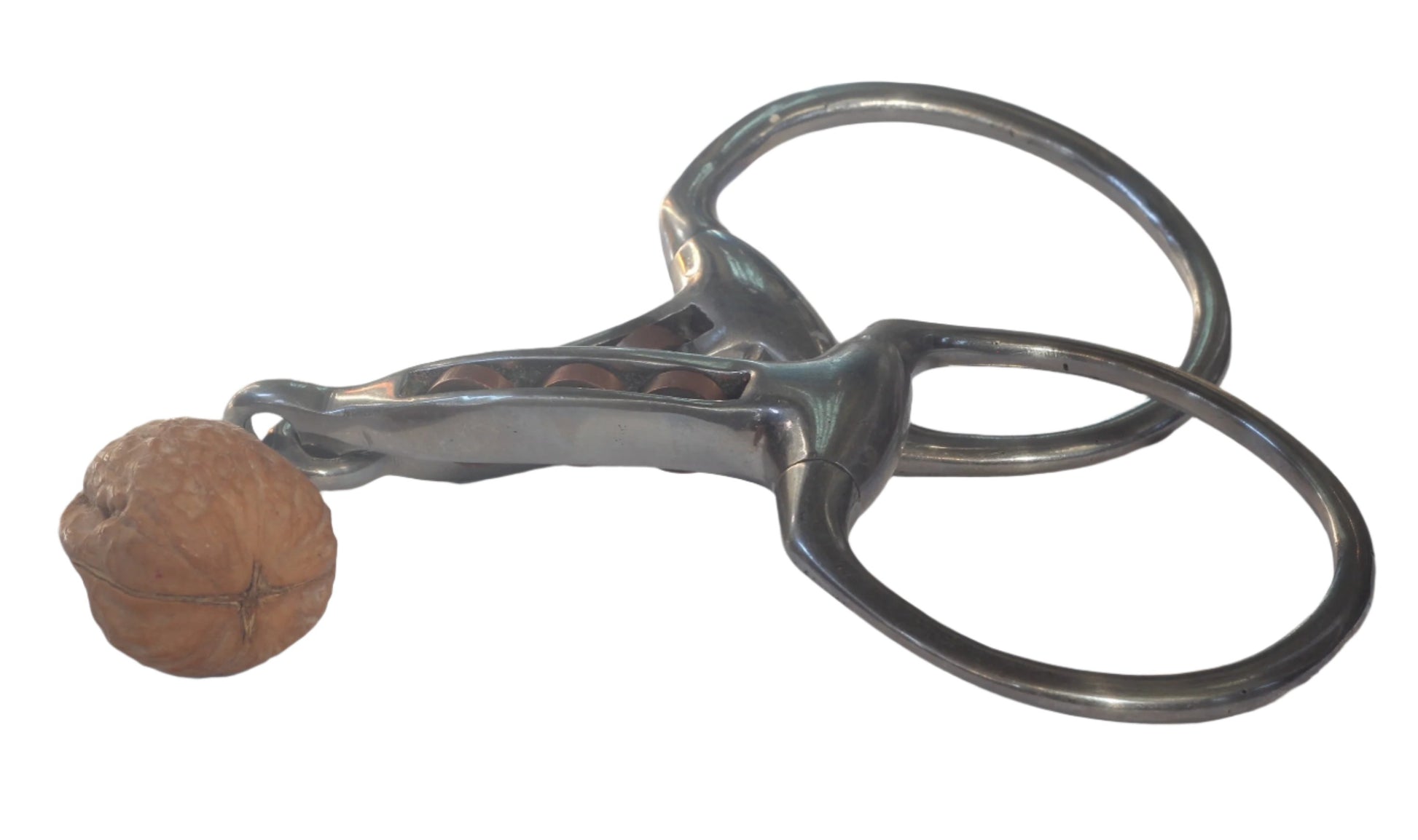 A Magennis Eggbutt Snaffle with Copper Rollers