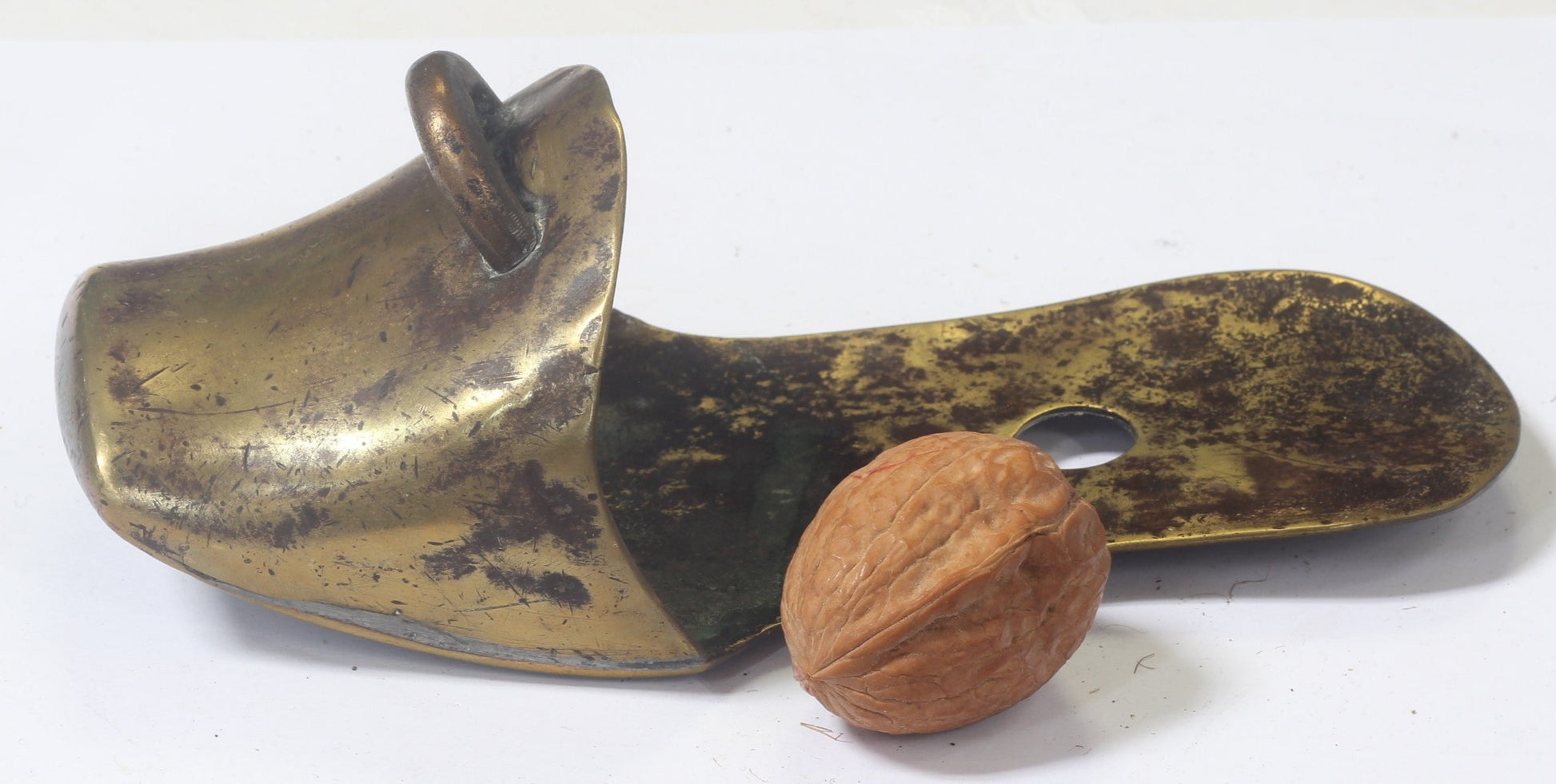 South American Brass Slipper Stirrup for a sidesaddle