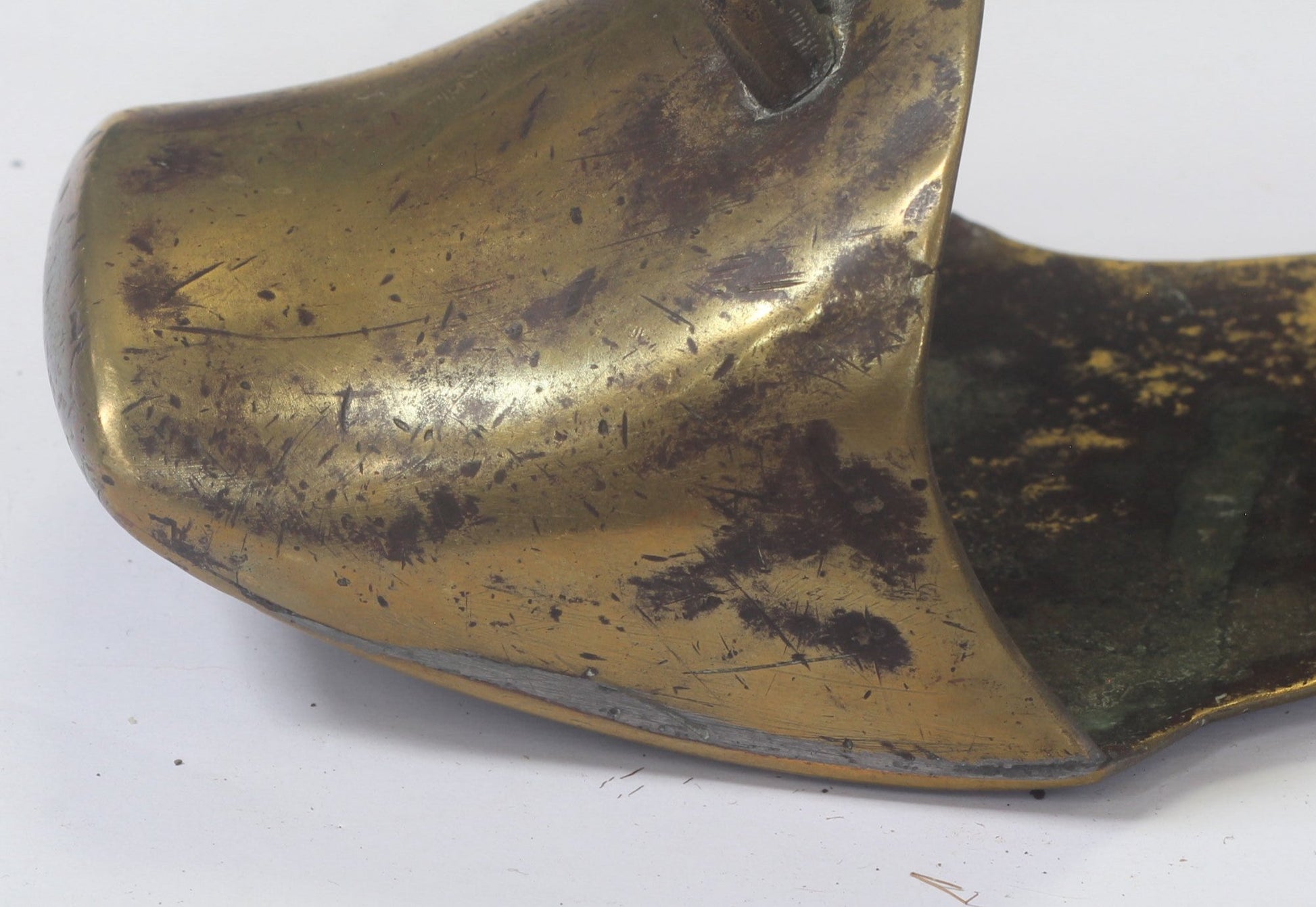 South American Brass Slipper Stirrup for a sidesaddle