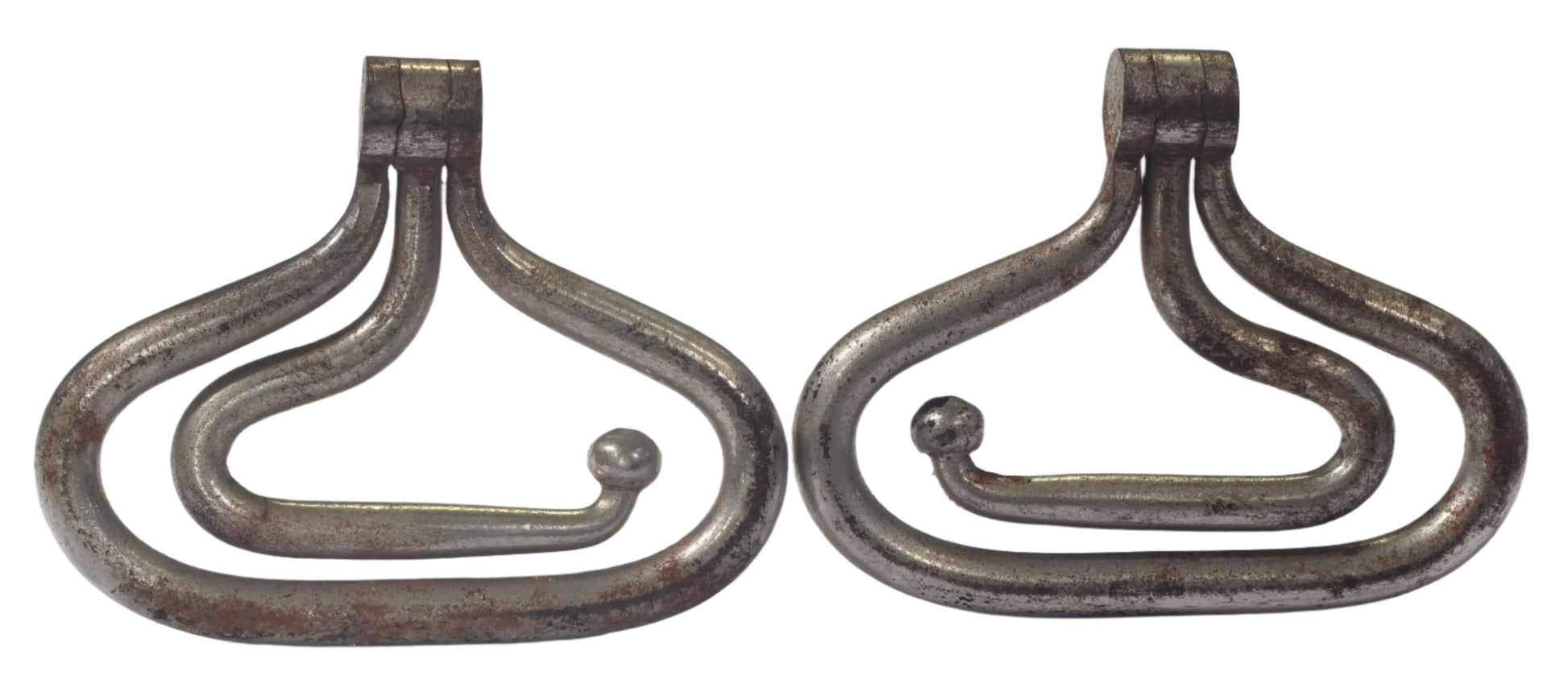 Vintage Folding Pocket Boot Pulls or Hooks