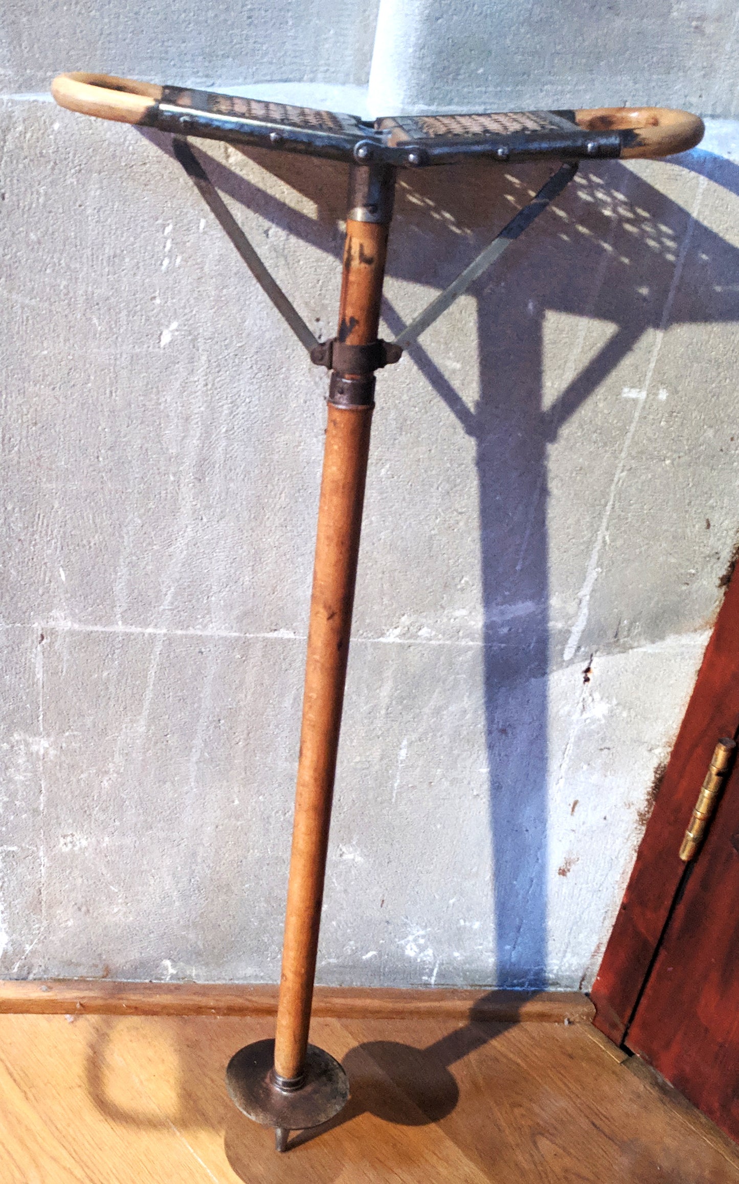 Vintage Shooting Stick with Cane Seat