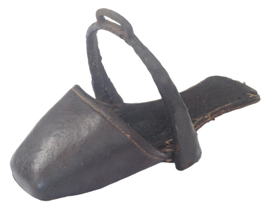 Antique Leather Sidesaddle Slipper Stirrup