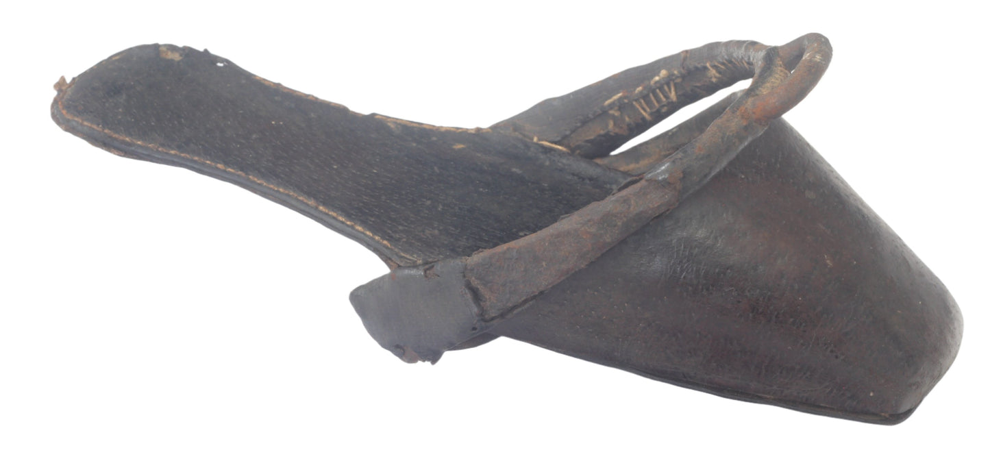 Antique Leather Sidesaddle Slipper Stirrup