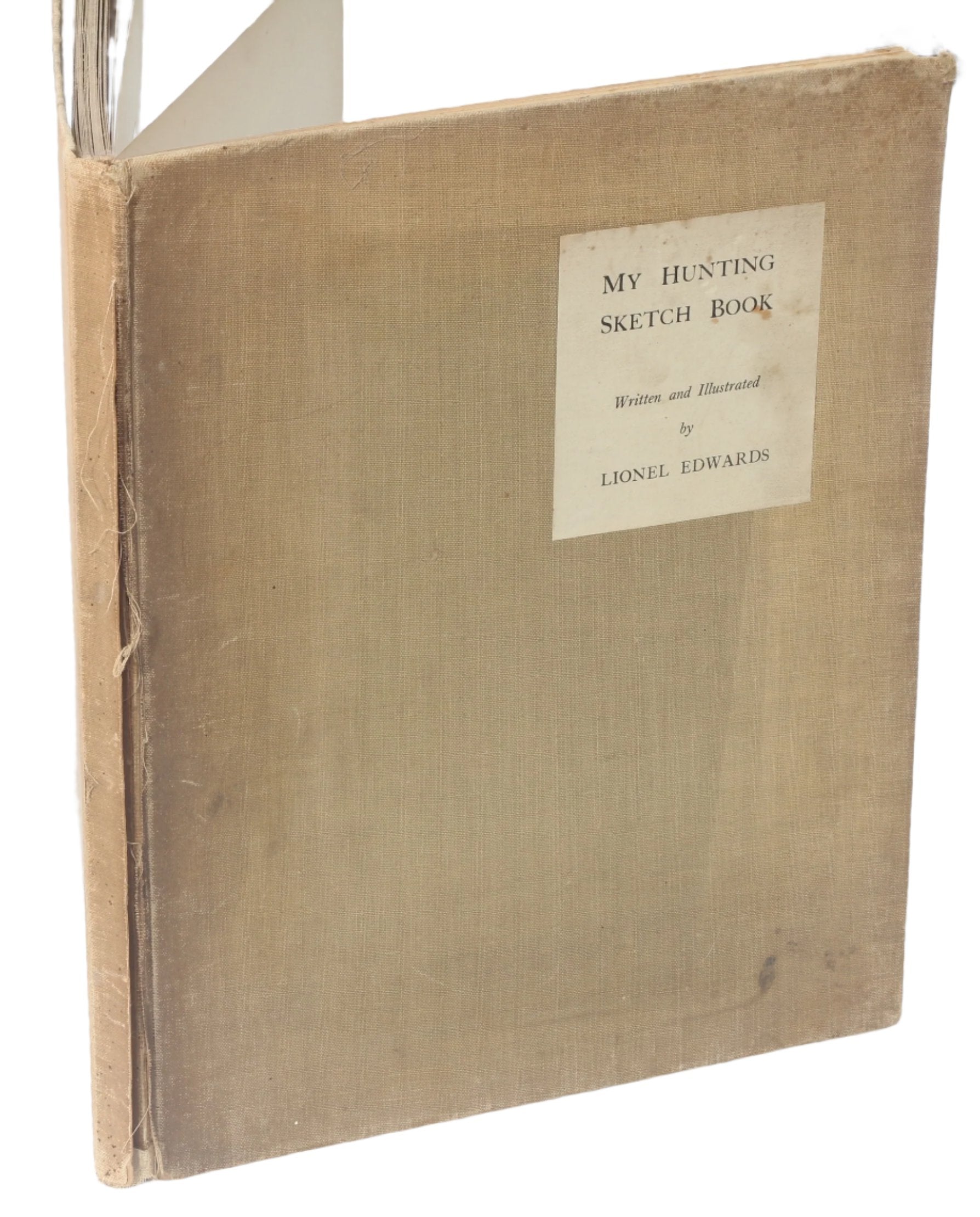 My Hunting Sketchbook by Lionel Edwards, 1928 Reprint