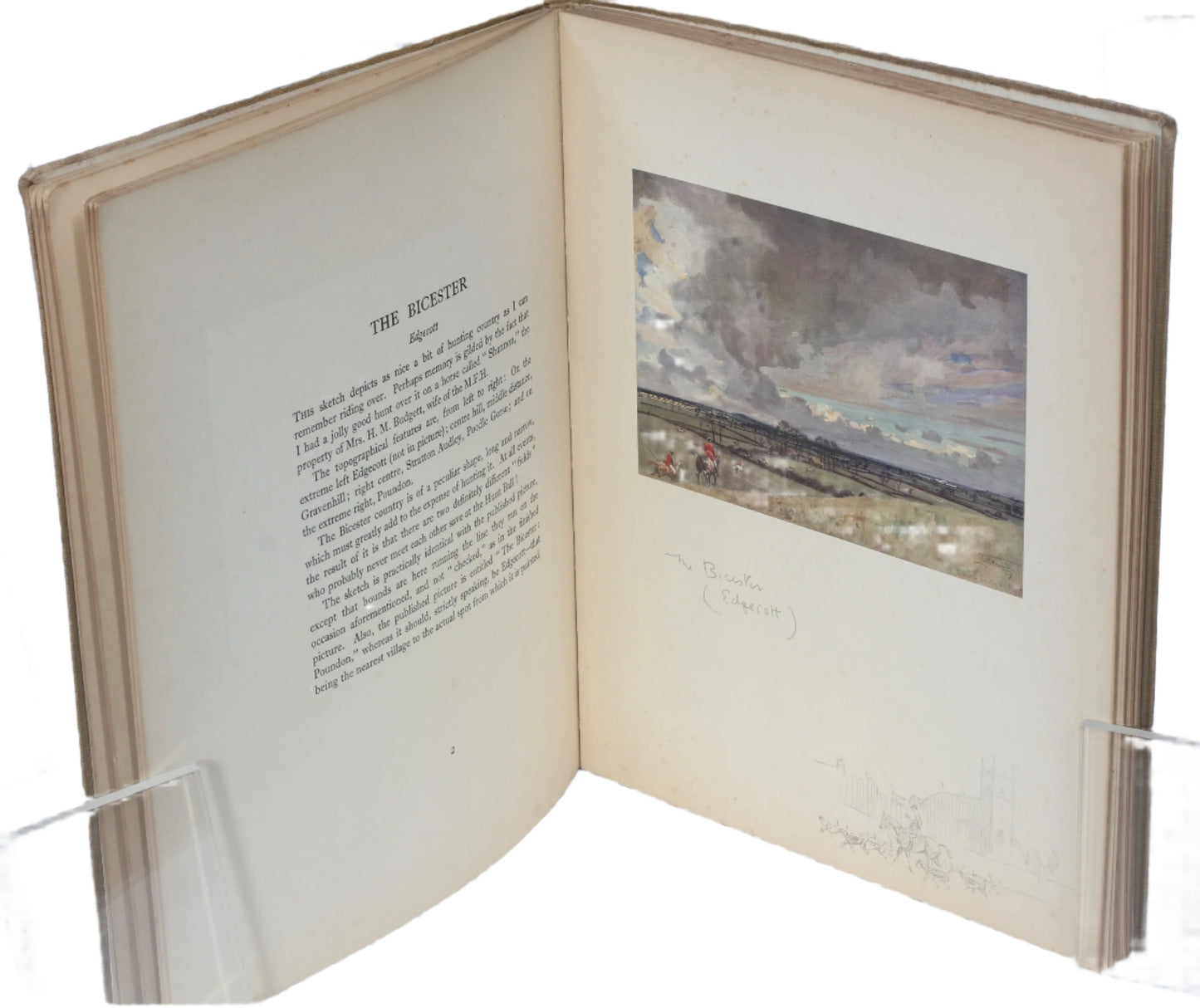 My Hunting Sketchbook by Lionel Edwards, 1928 Reprint