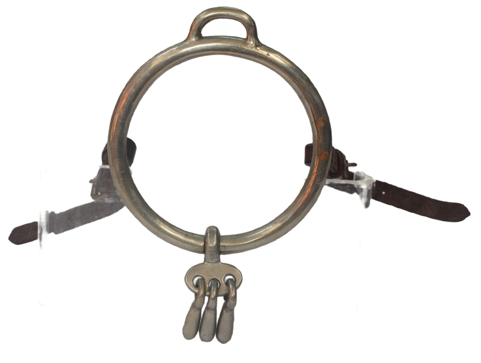 A Tattersall Ring Bit with Mouthing Keys