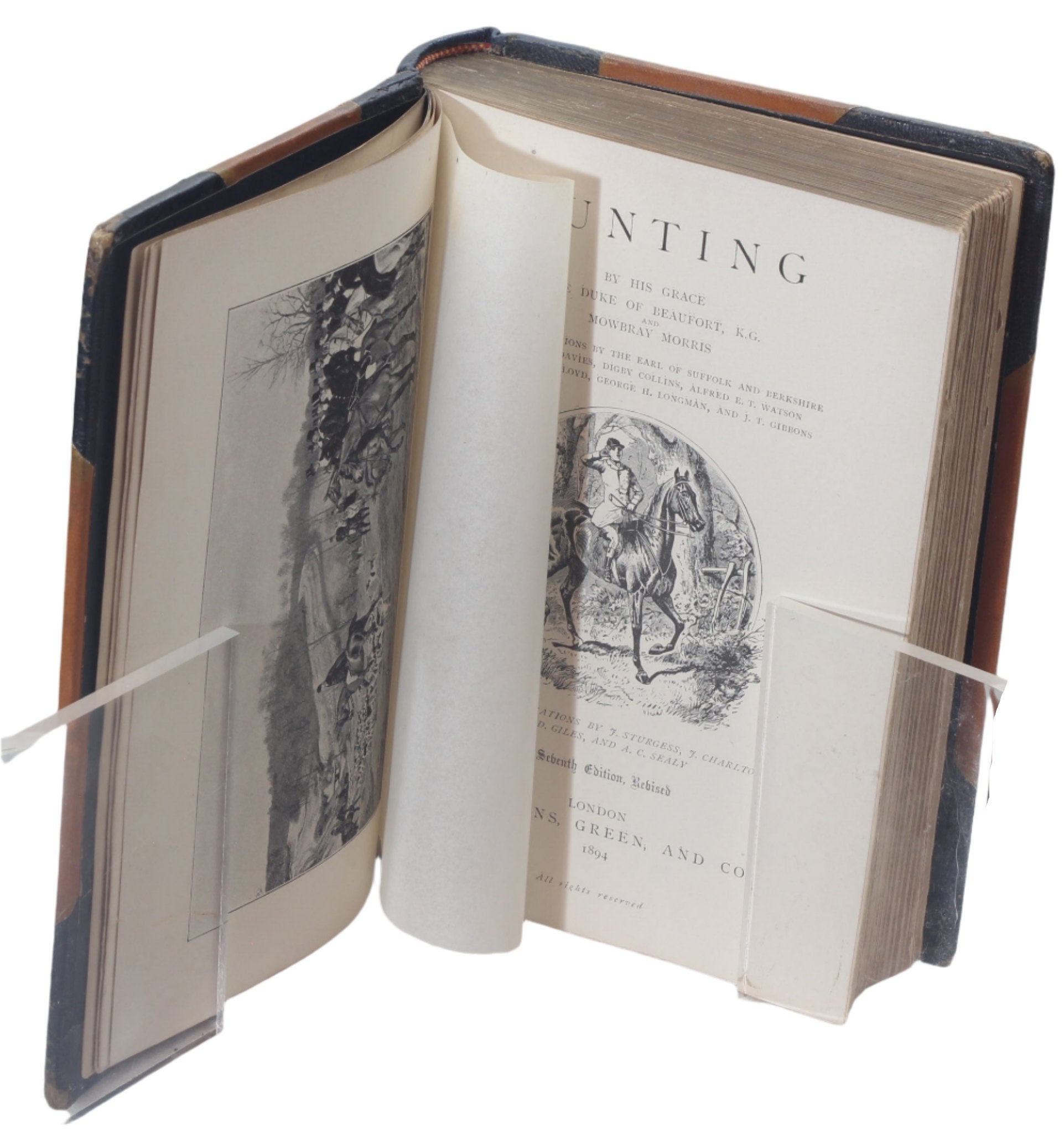 The Badminton Library: Hunting, 7th Ed 1894