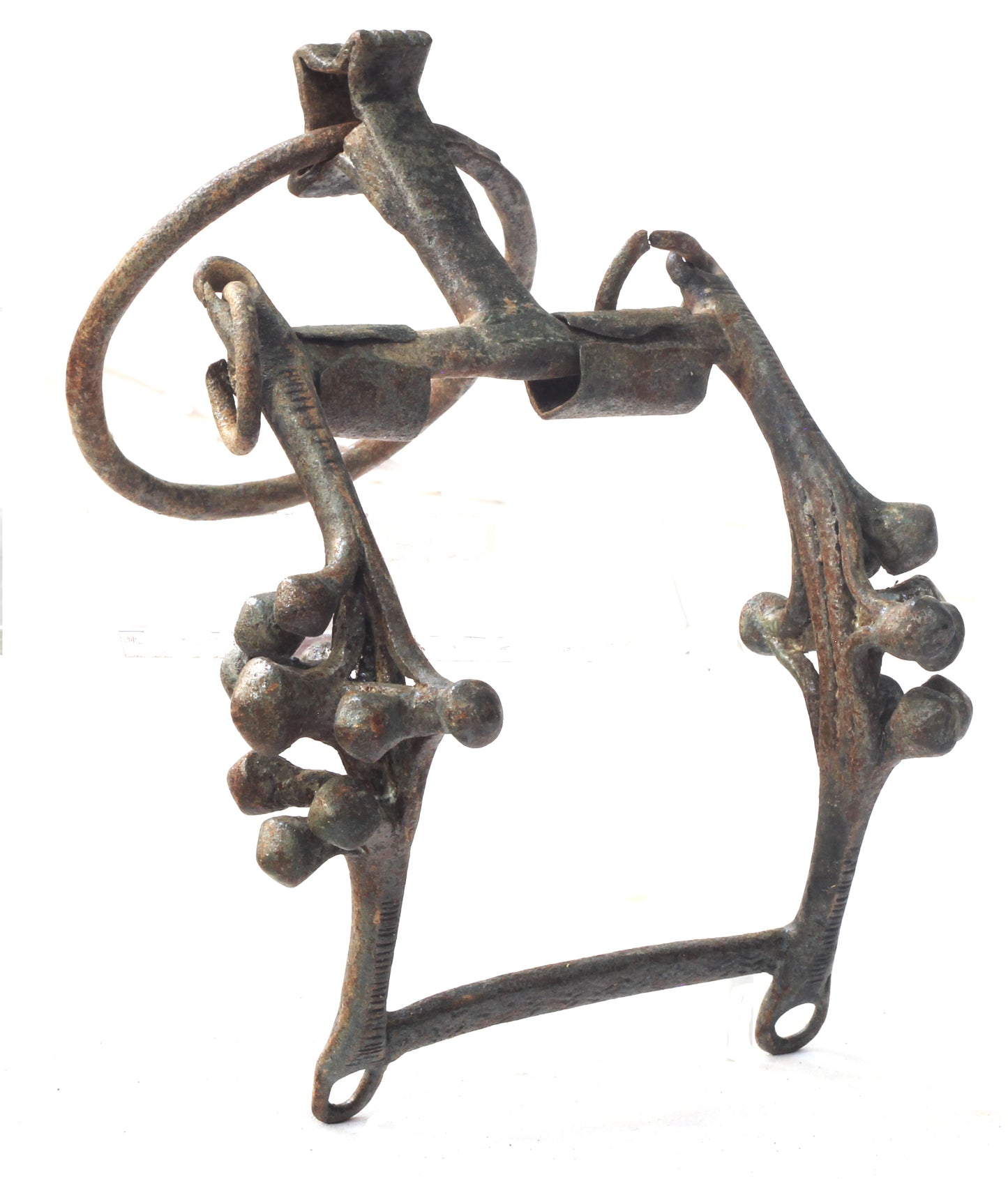 An African Ring Bit with Shaped Cheeks