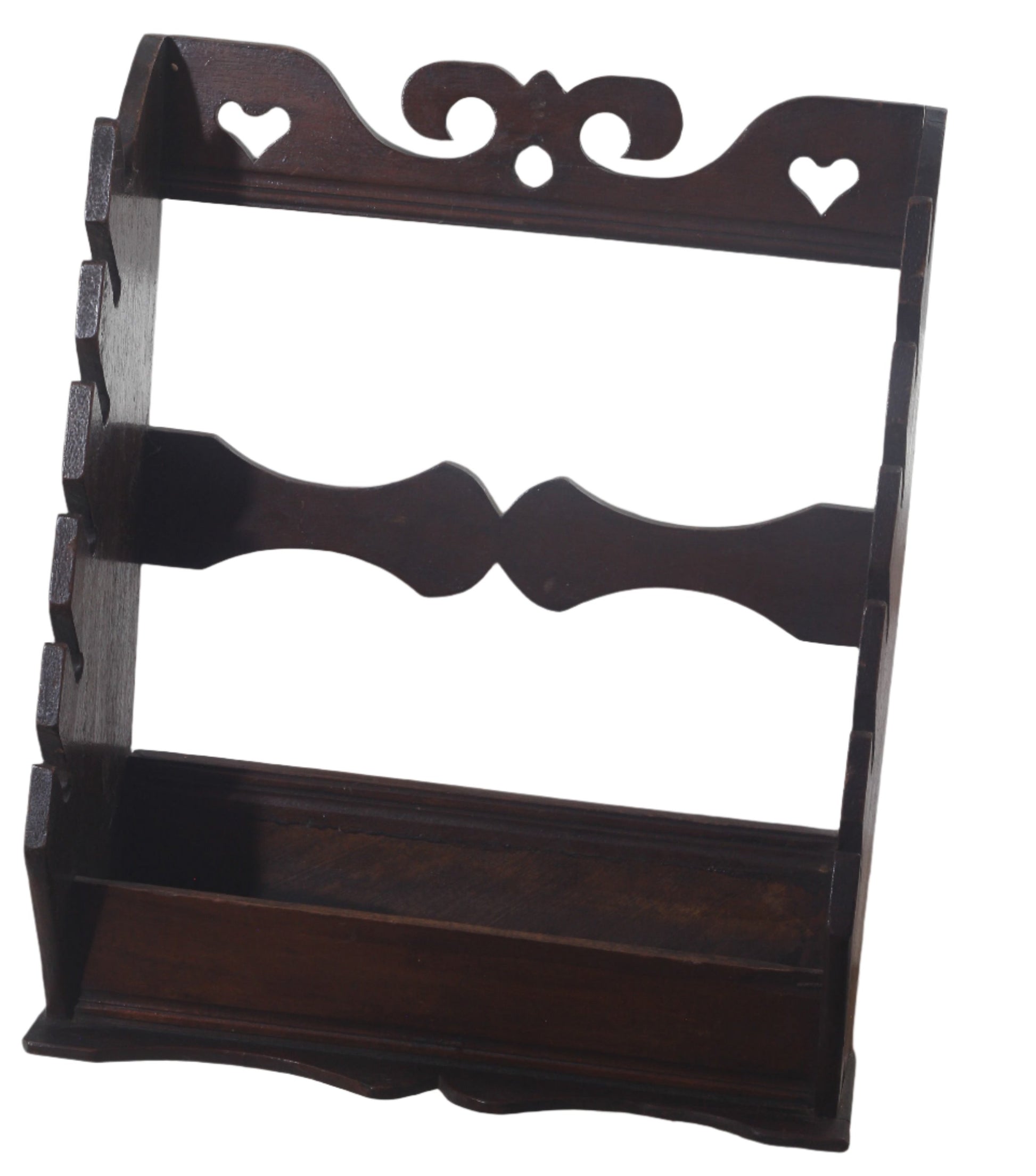 Mahogany Whip Rack for Sidesaddle Whips