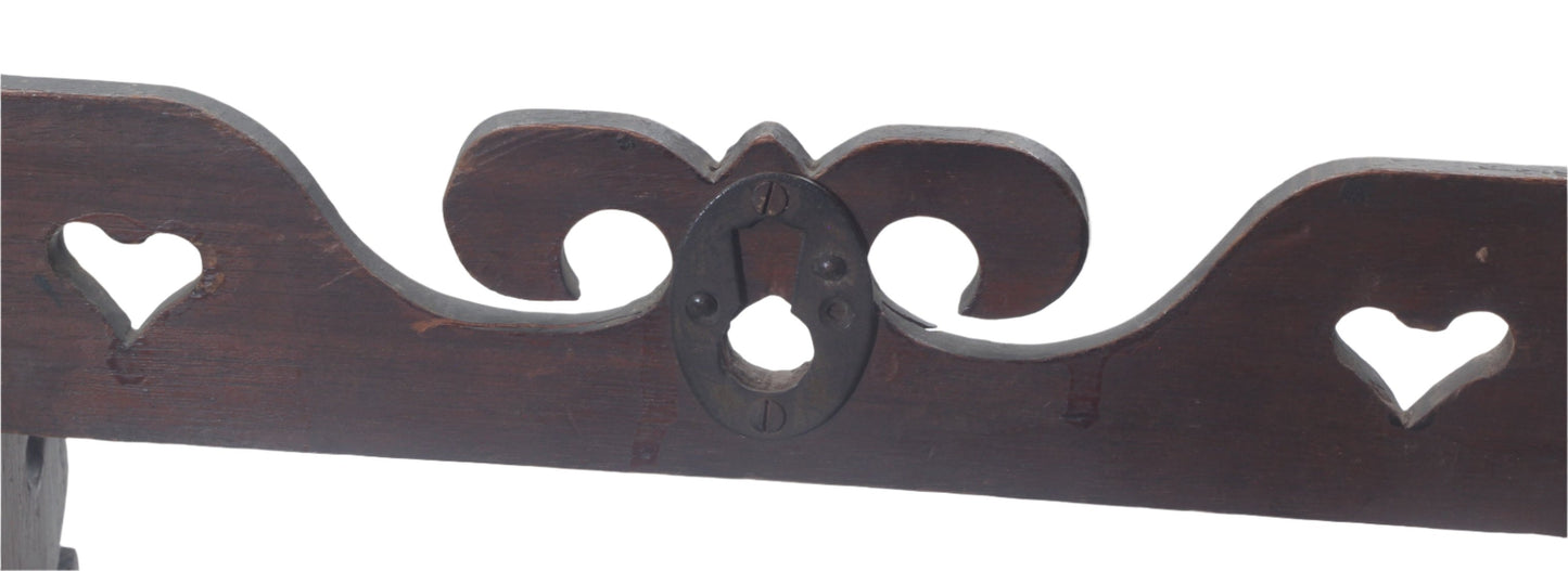 Mahogany Whip Rack for Sidesaddle Whips