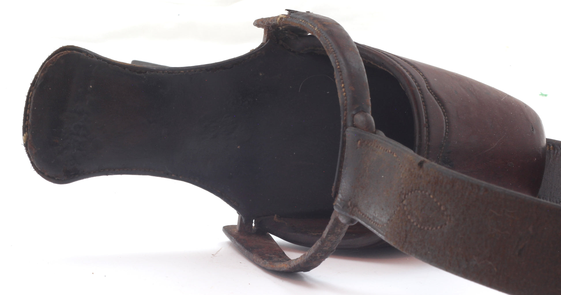Leather slipper stirrup