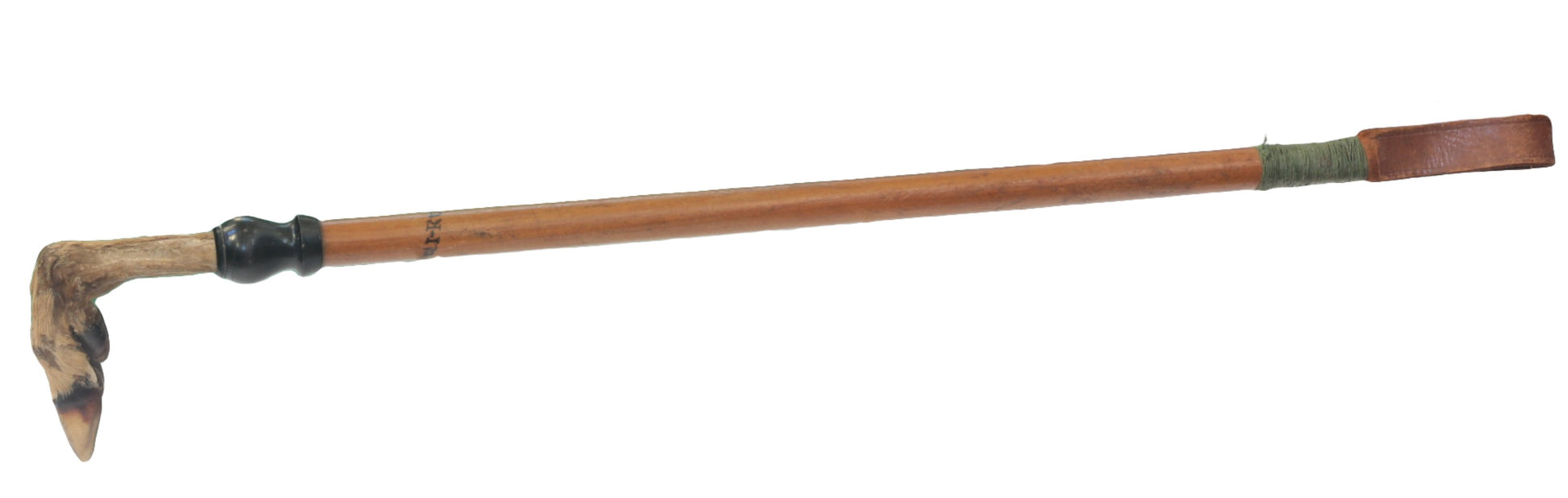 Deer Hoof Handled Riding Crop or Whip