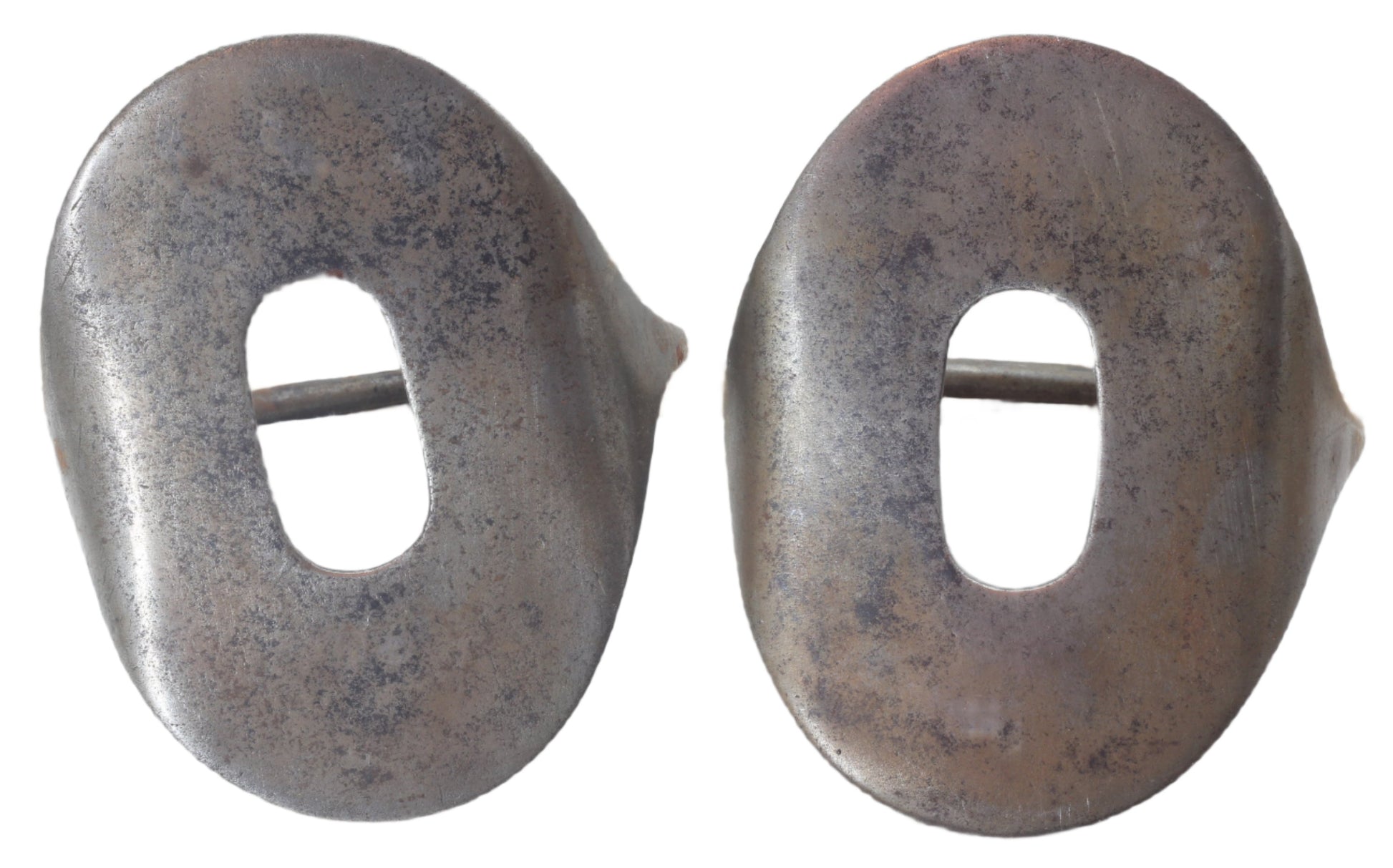 A Pair of Steel South American Stirrups