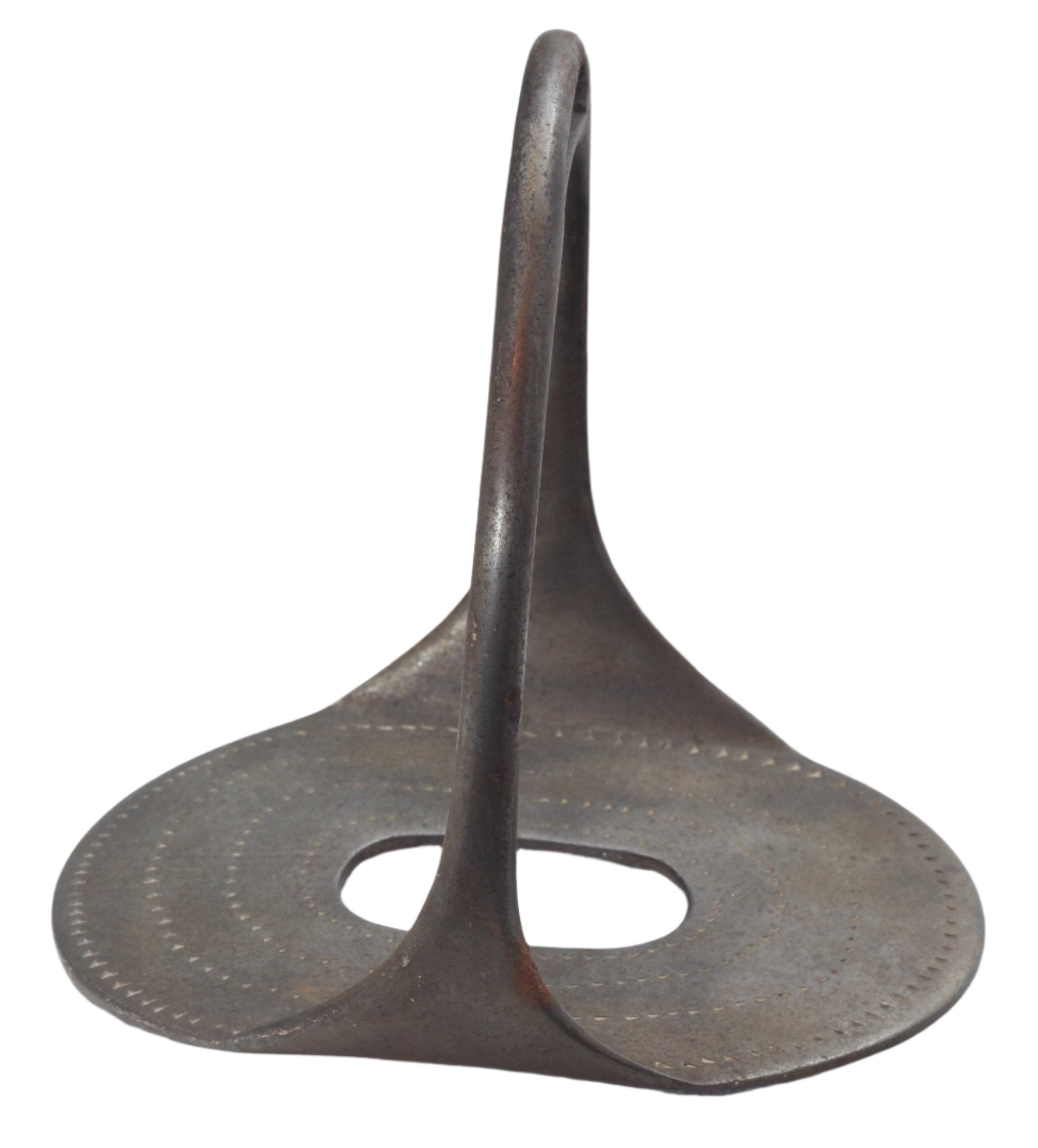 A Pair of Steel South American Stirrups