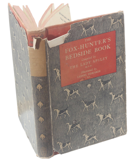 The Fox-Hunter's Bedside Book compiled by the Lady Apsley, Illus Lionel Edwards 1st Ed. 1949