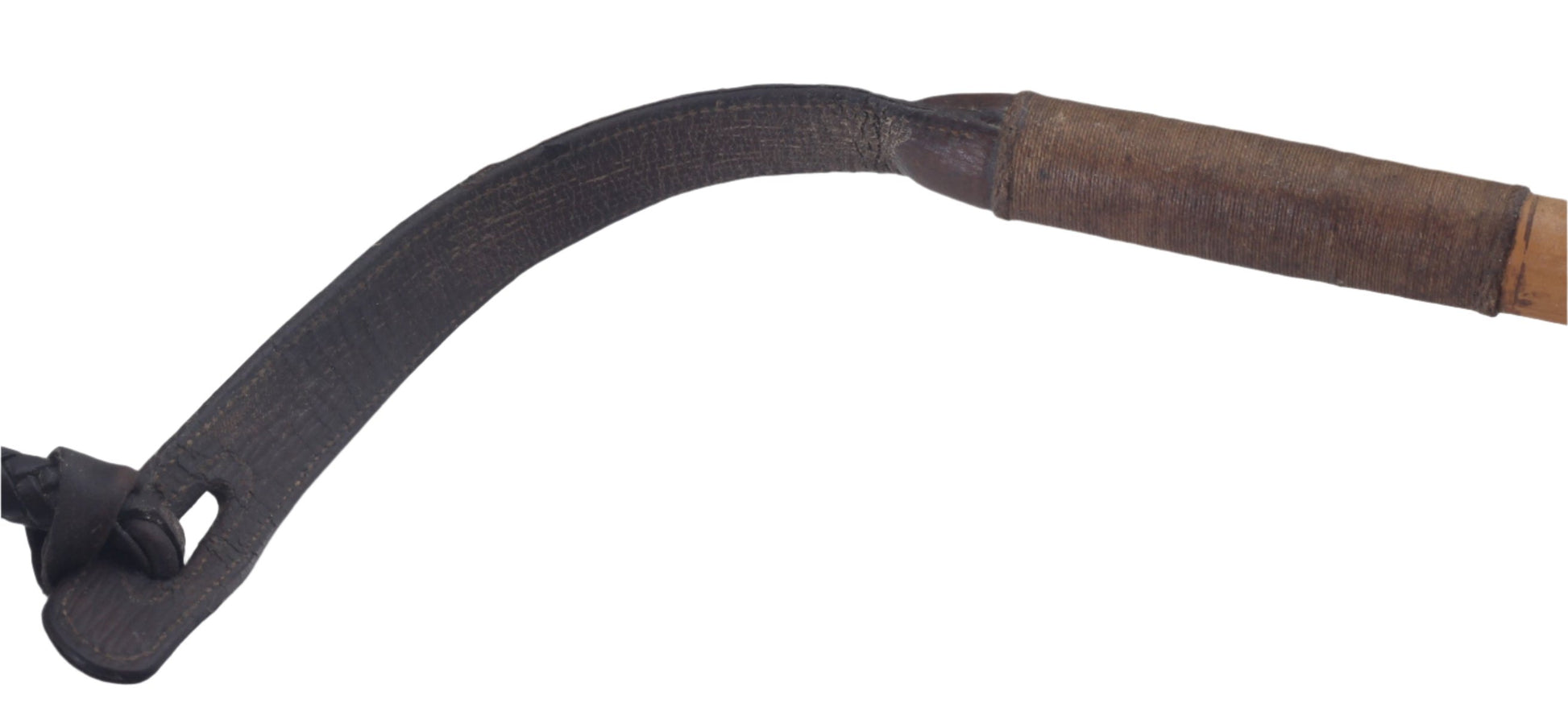 Vintage Gents Malacca Hunting Whip or Crop