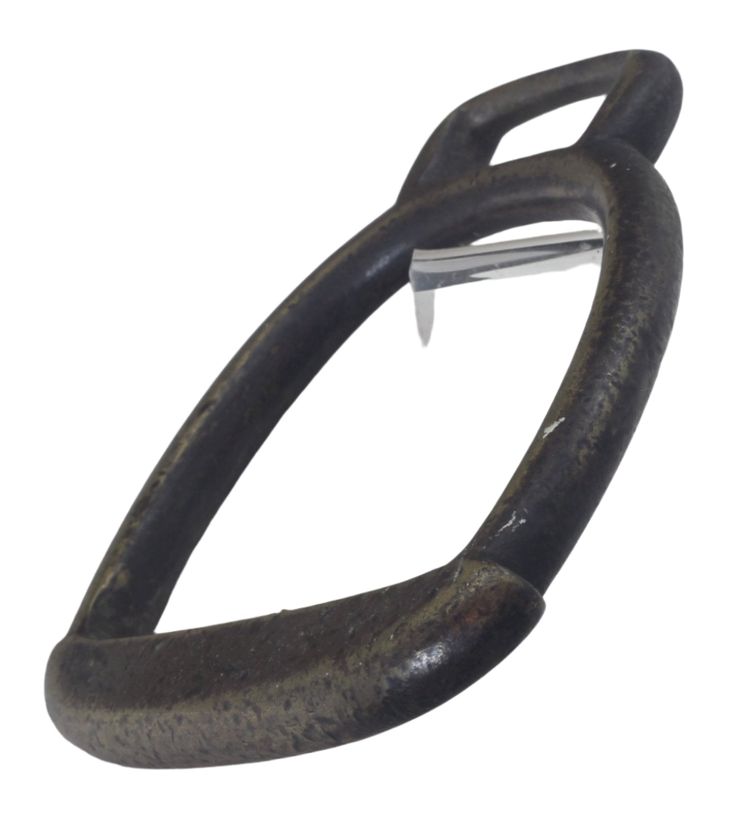 Small Heavy Bronze South American Stirrup