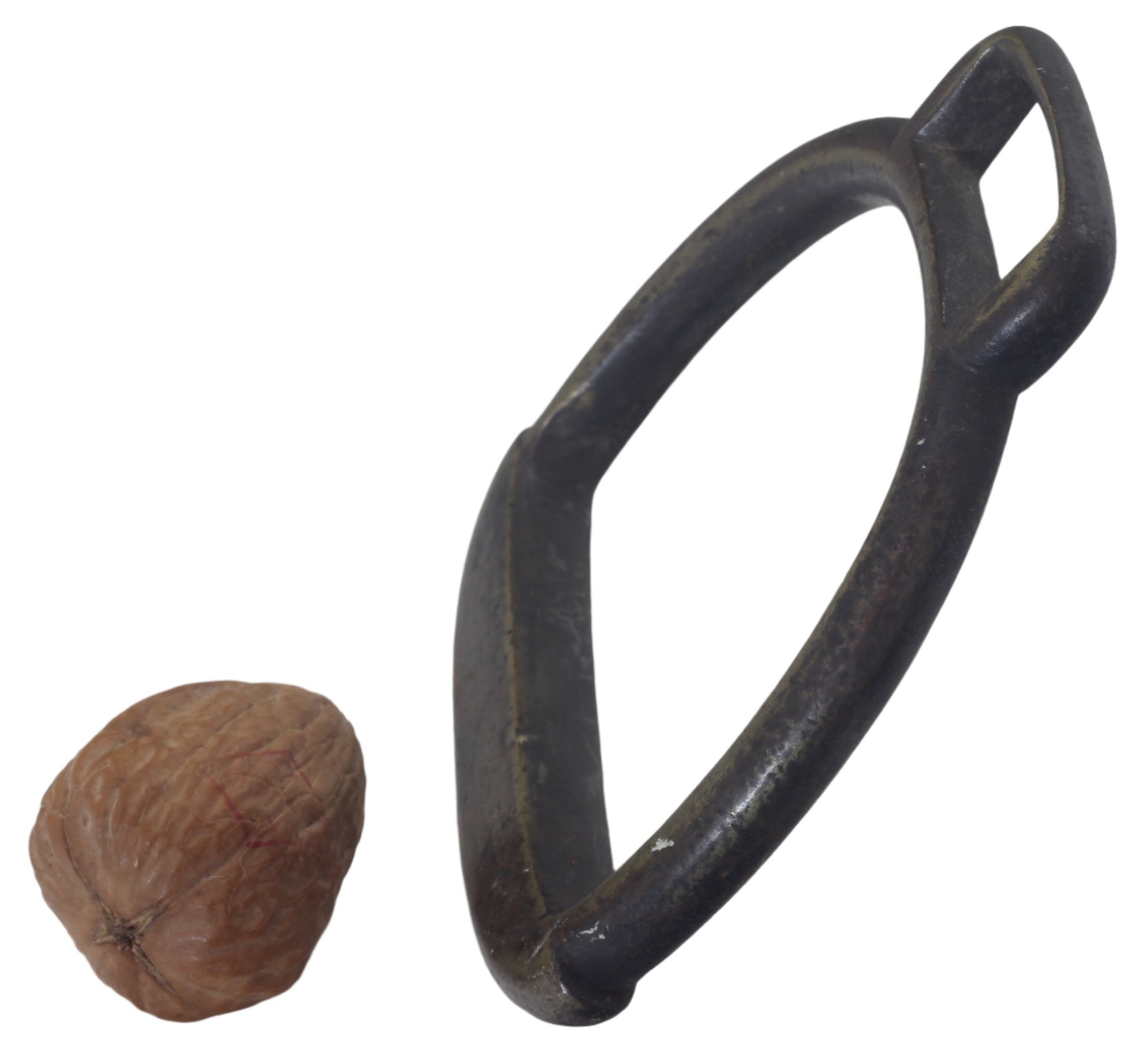 Small Heavy Bronze South American Stirrup